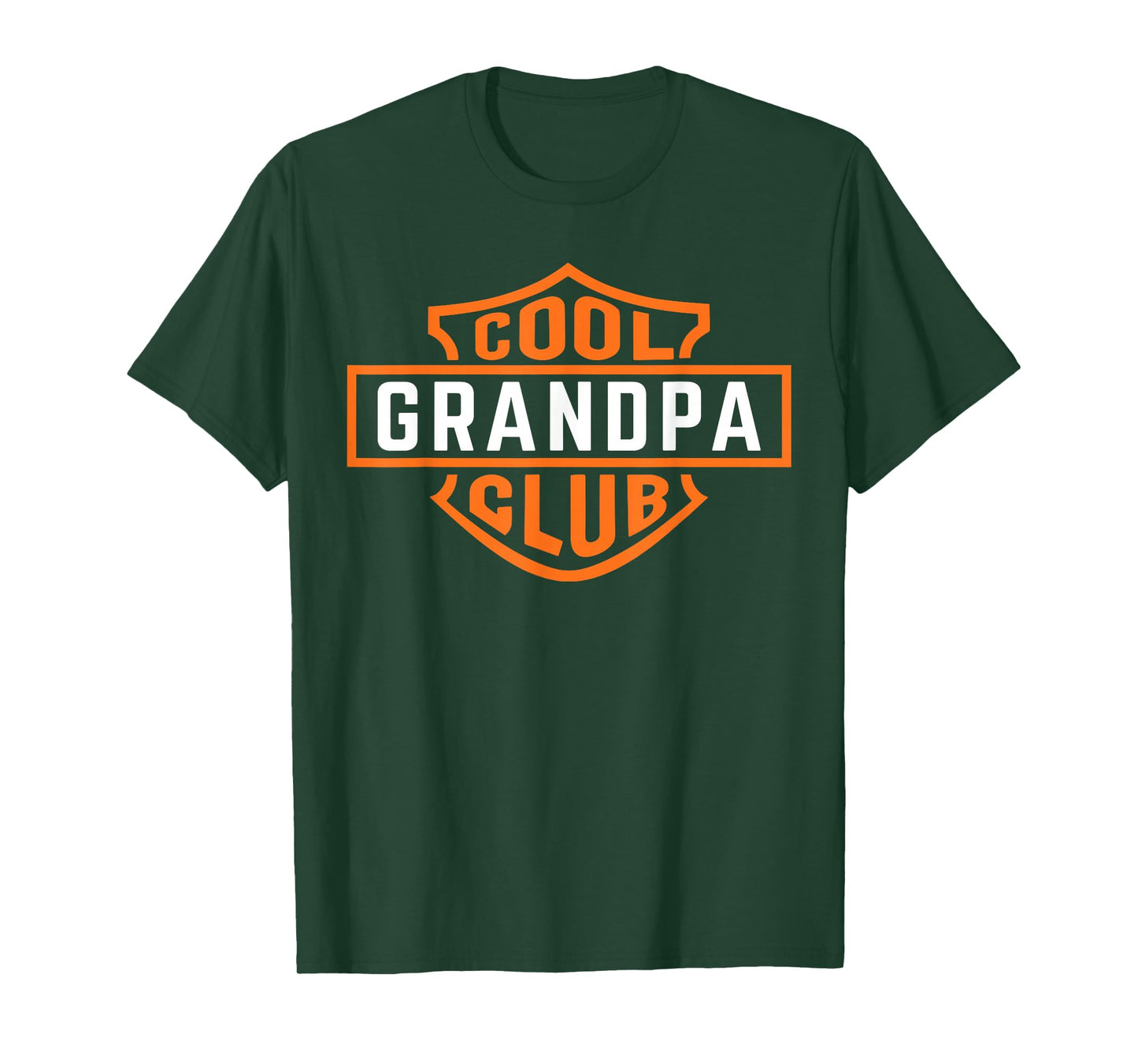 Retro Cool Grandpa Club Grandparents Mens Father's Day T-Shirt