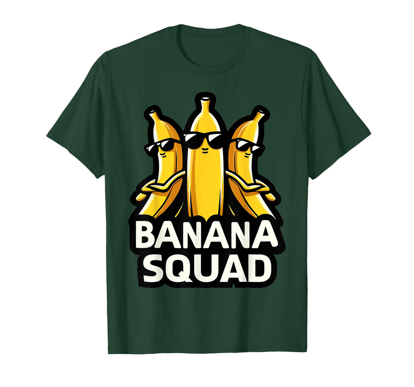 Banana Squad Funny Fruit Banana Lover Team Banana Crew T-Shirt