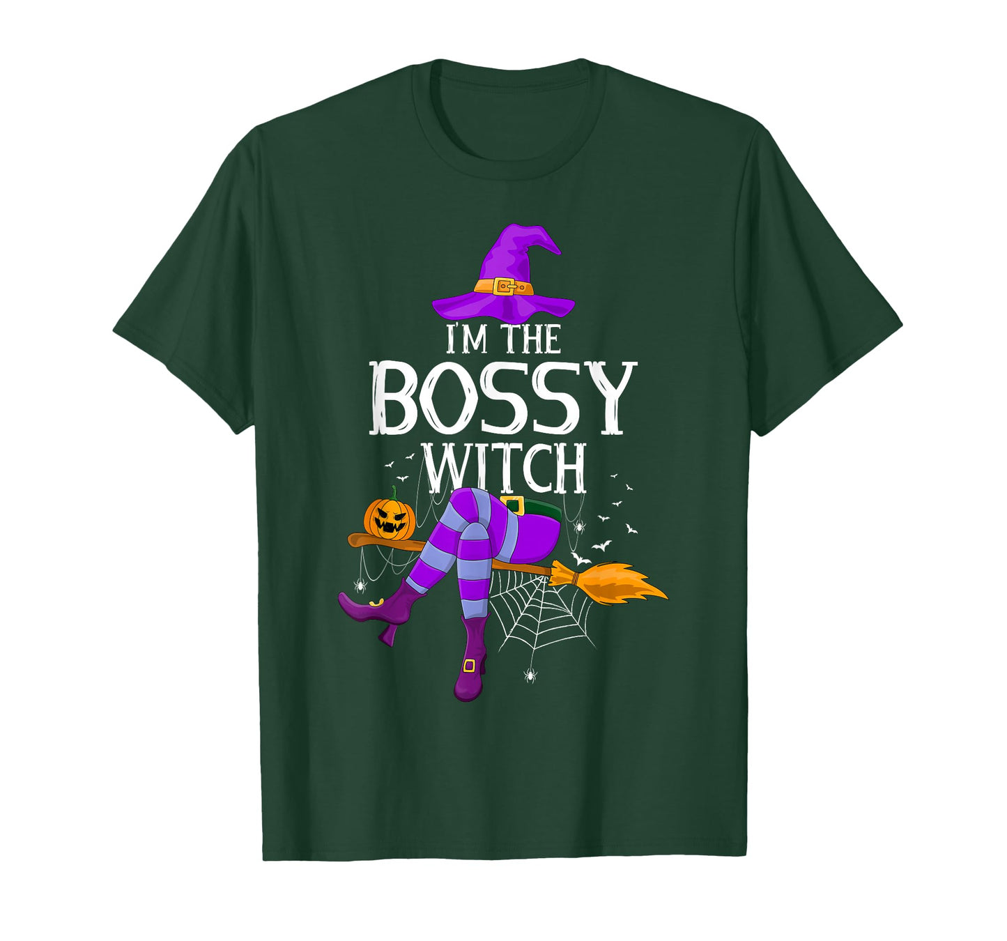 Matching Family Costume I'm The Bossy Witch Halloween T-Shirt
