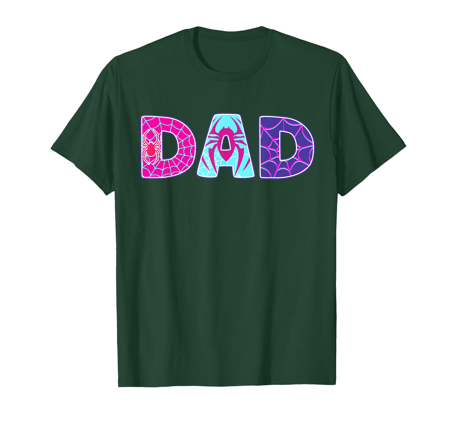 Men Dad Spider Dad Father's Day Family Birthday T-Shirt