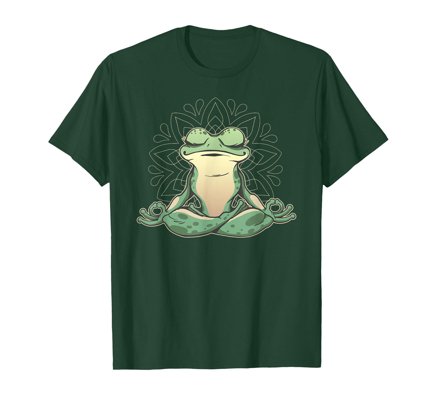 Meditating Yoga Frog T-Shirt