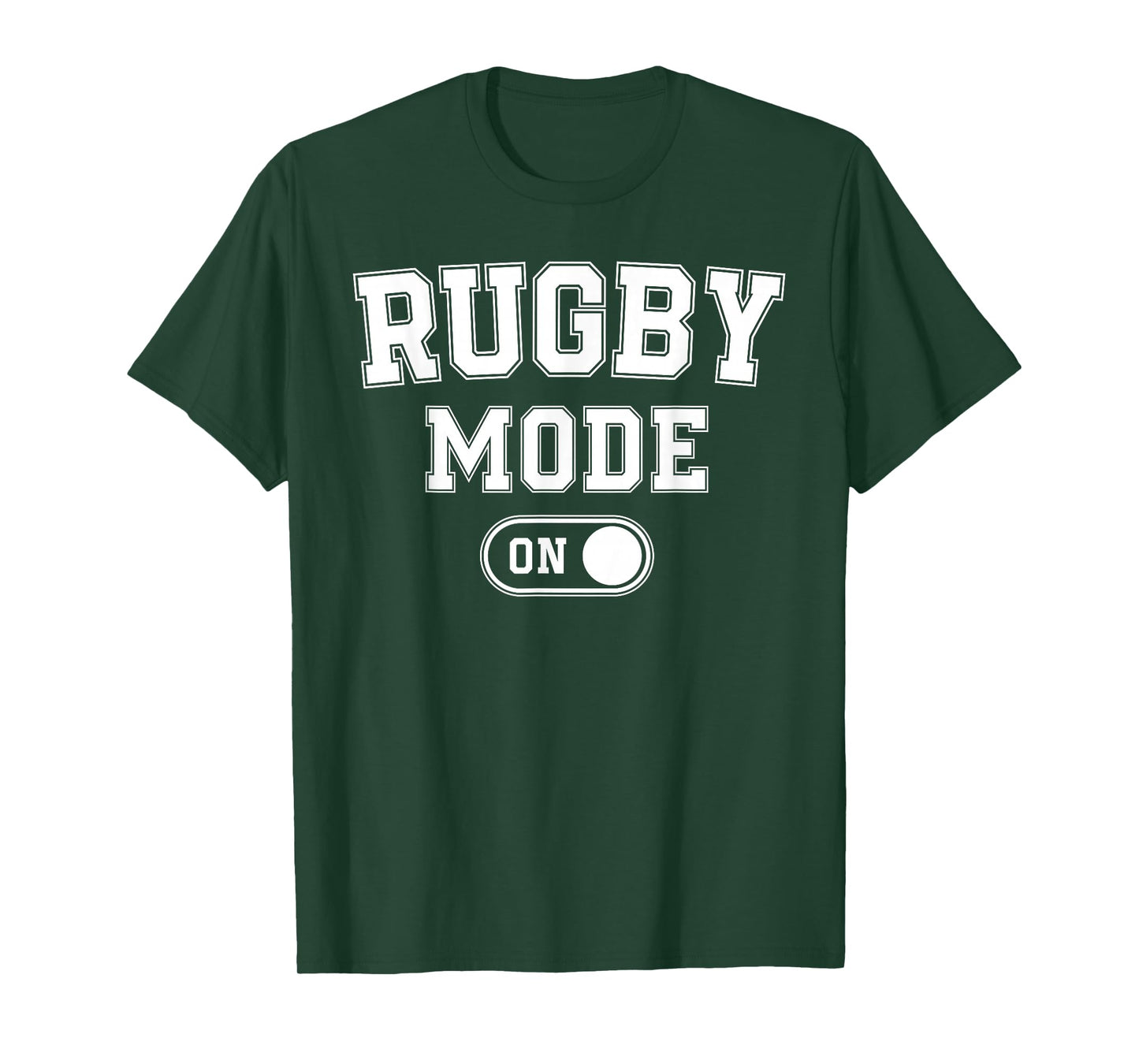 Rugby Mode On Funny Rugger Player Gift Coach T-Shirt