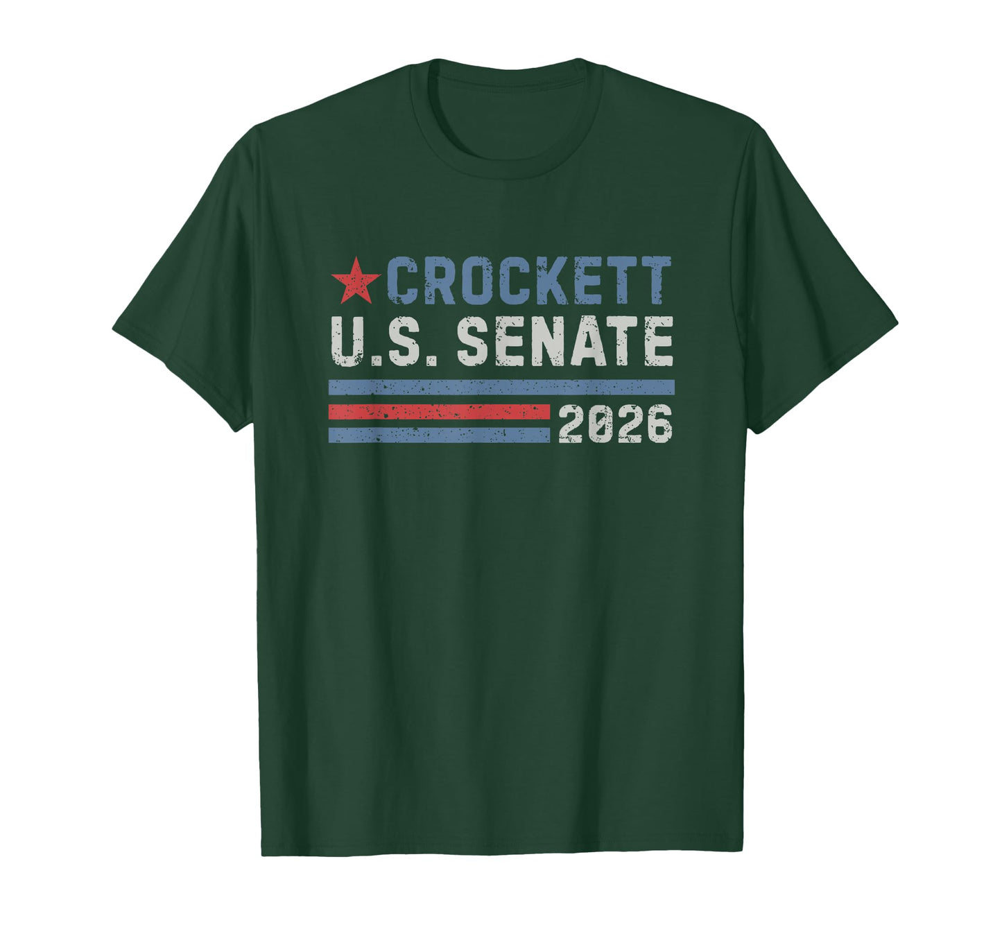 Jasmine Crockett for U.S. Senate from Texas 2026 Vintage T-Shirt