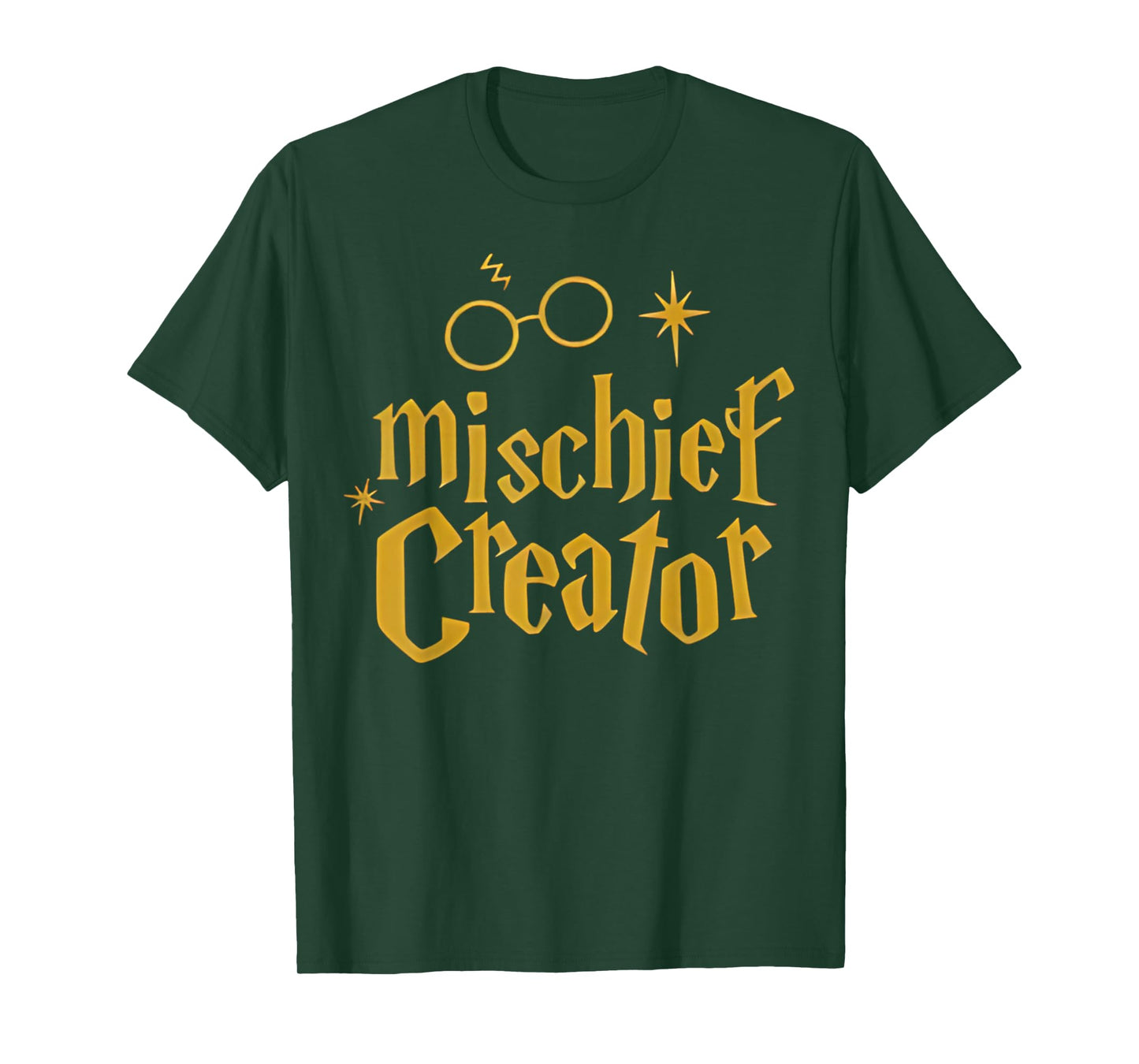 Mischief Creator Funny Magical Wizard Birthday Boys Girls T-Shirt