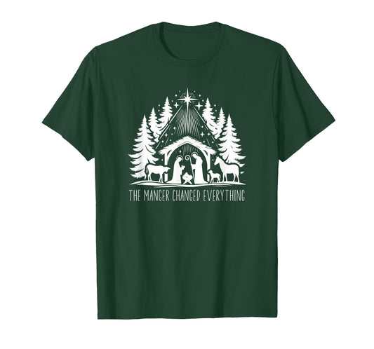 The Manger Changed Everything T-Shirt