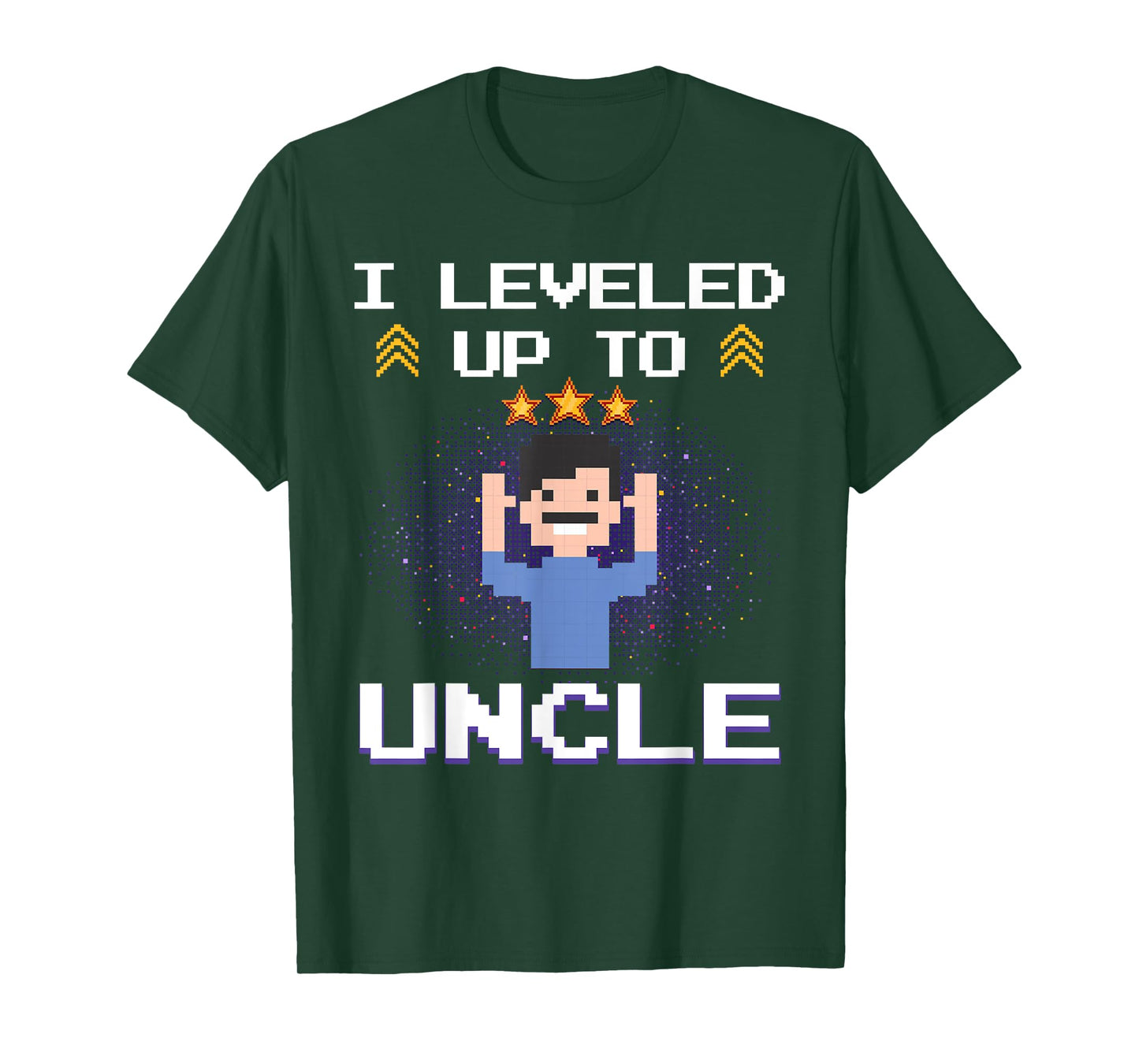 Best Uncle Gift Awesome Uncle Accessories & Stuff Uncle Design For Men Dad First Time Promoted To Uncle Gamer T-Shirt