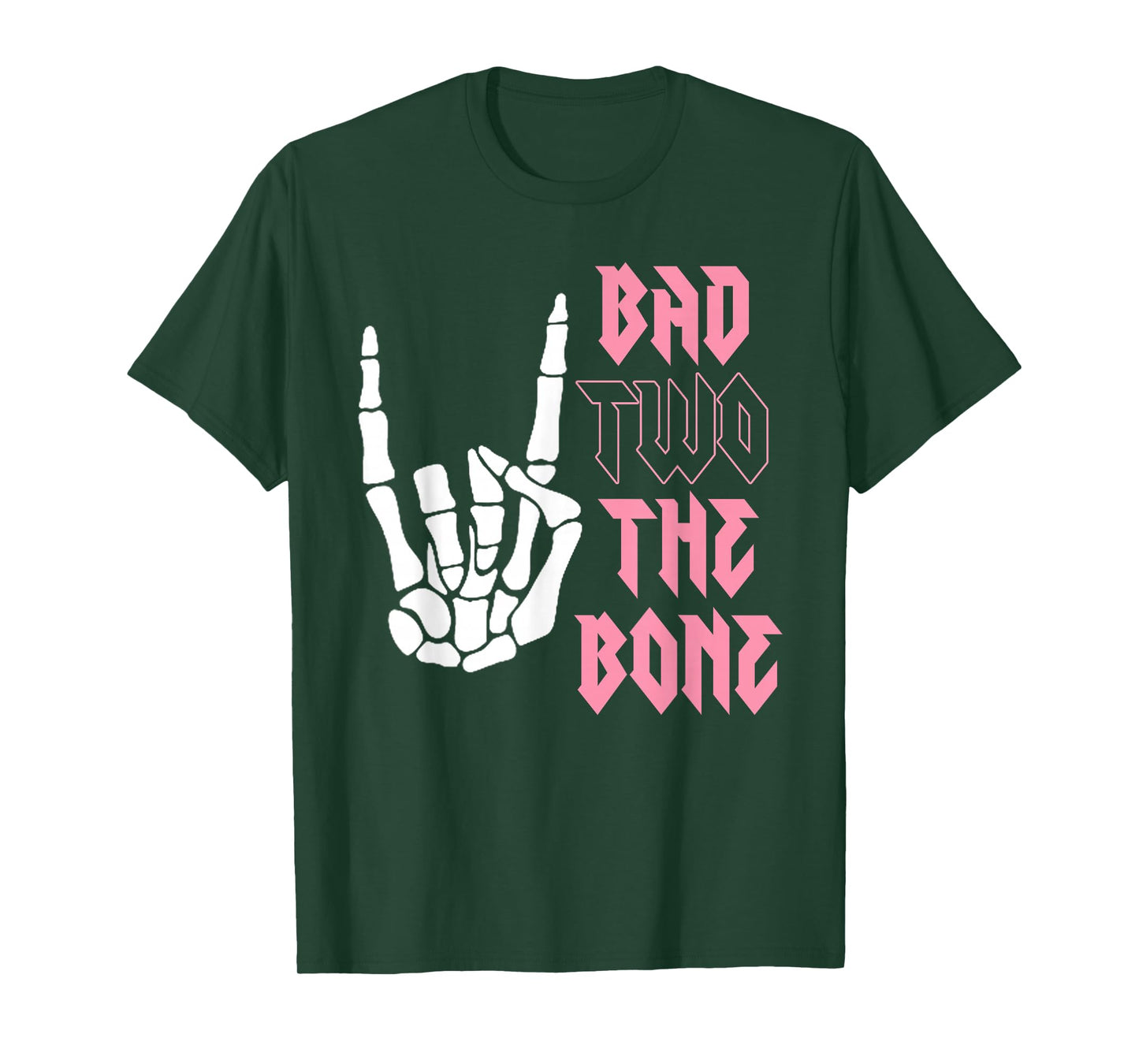 Bad Two the Bone Shirt 2nd Birthday 2 Years Old Birthday T-Shirt