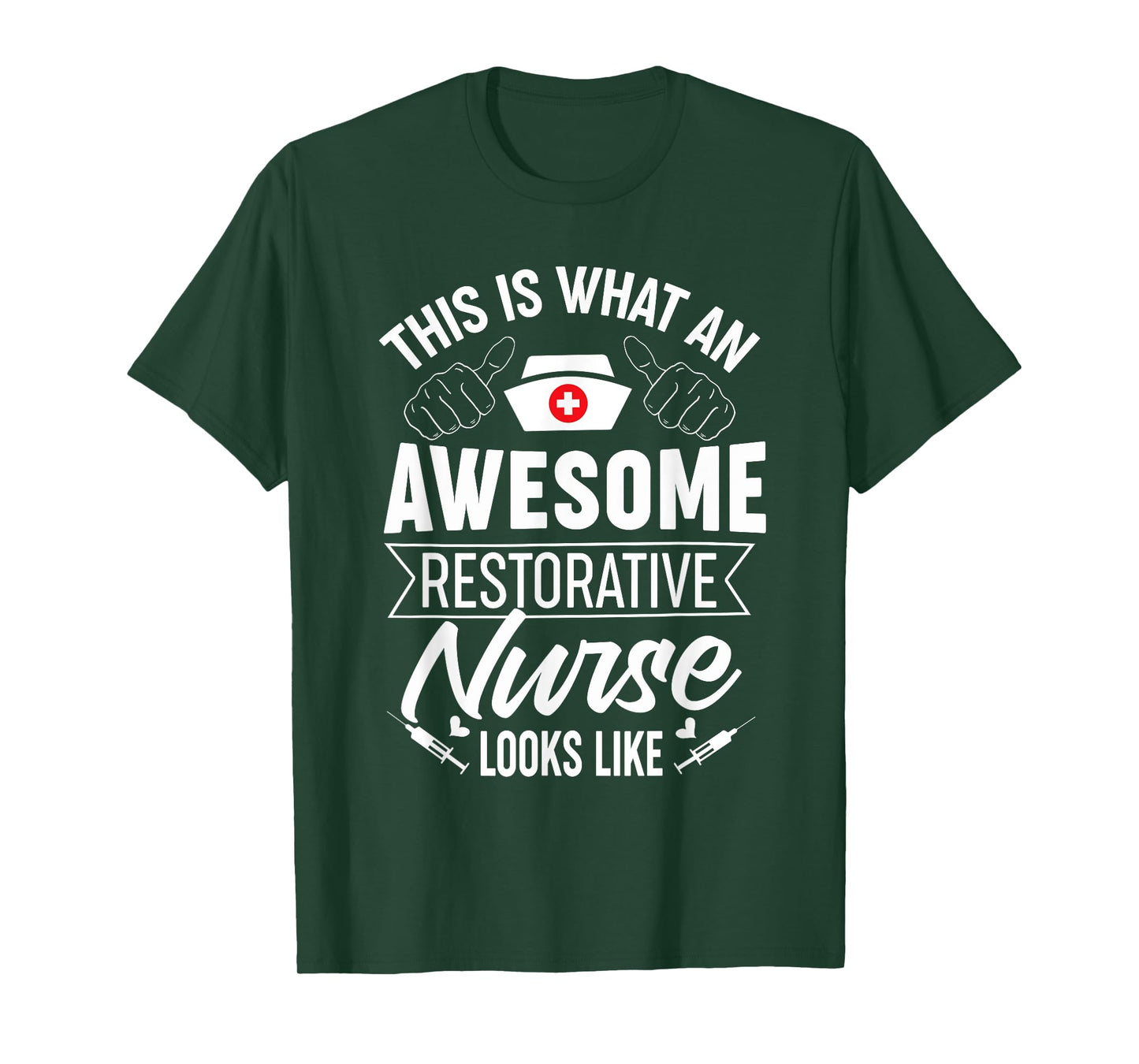 Awesome Restorative Nurse Profession Career T-Shirt