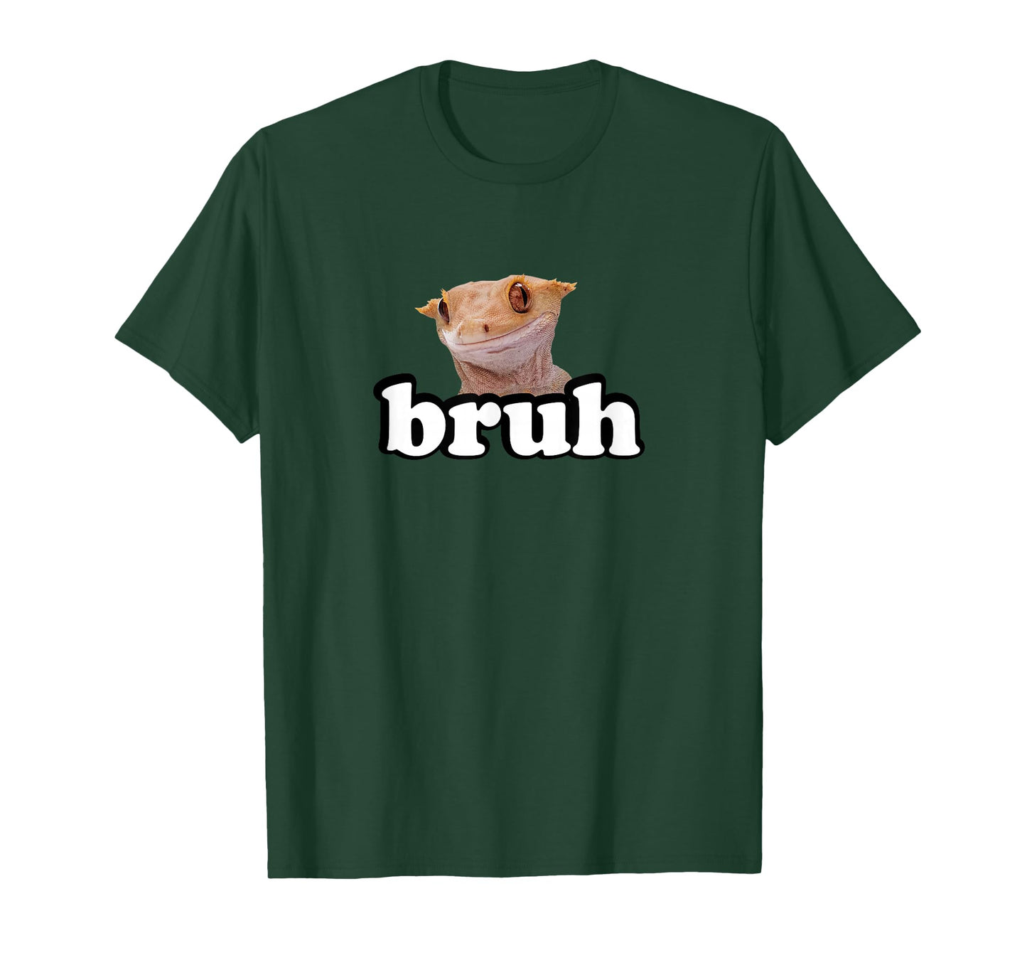 Pet Lizard Bruh Crested Gecko Lover T-Shirt