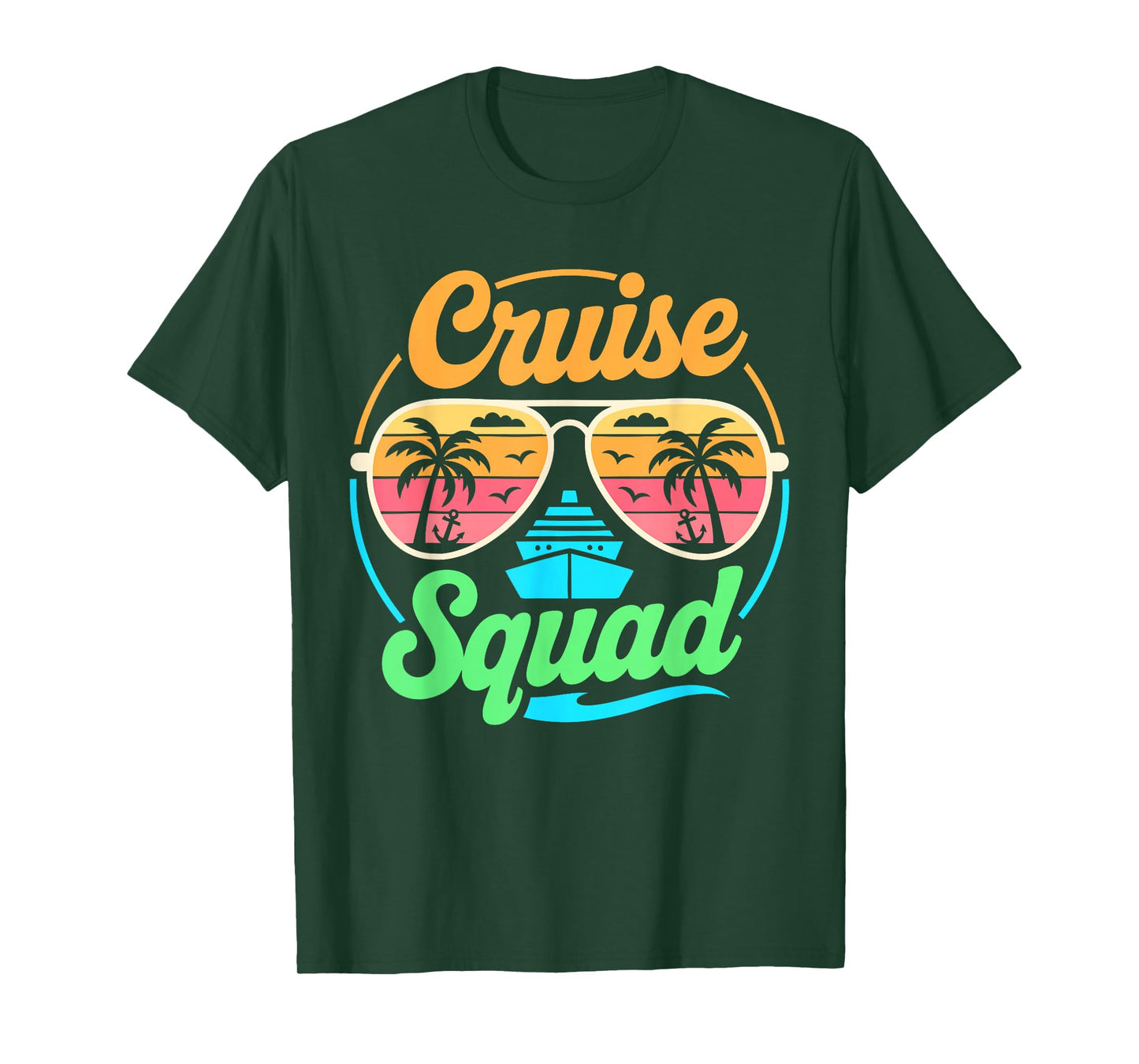 Cruise Squad Shirt Matching Family Vacation Men Women Kids T-Shirt
