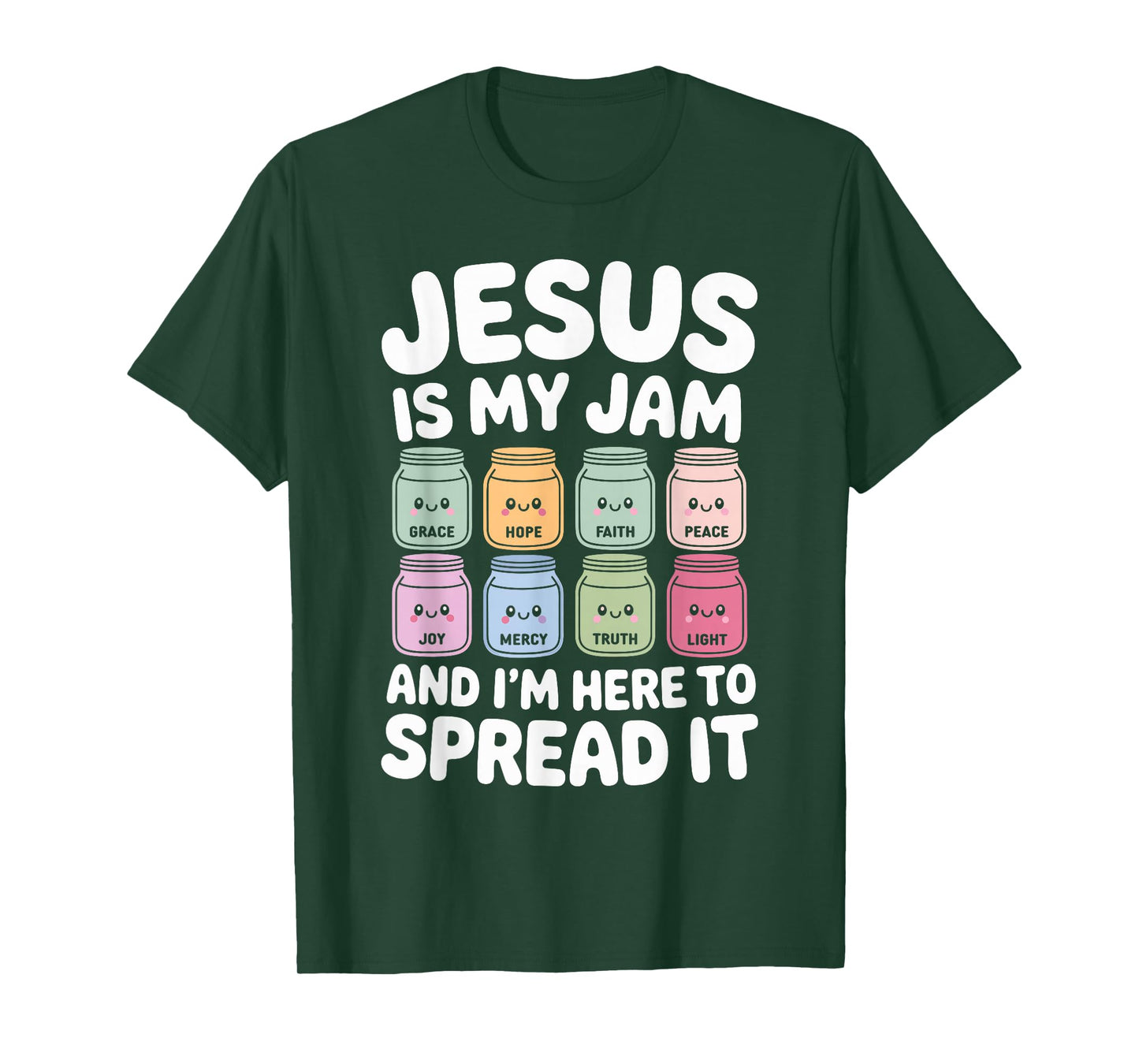 Jesus is My Jam Cute Kawaii Christian T-Shirt
