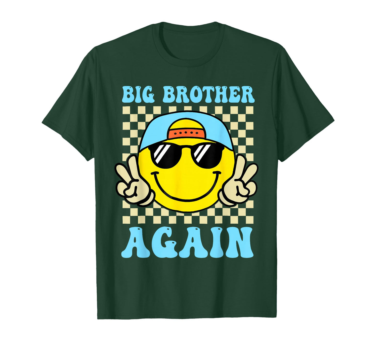 Groovy Big Brother Again Big Brother Announcement for Boys T-Shirt
