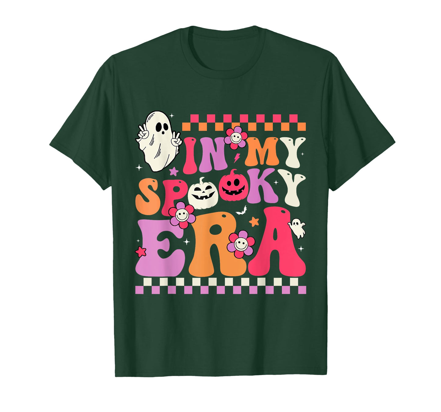 In My Spooky Era Women Men Kids Halloween Pumpkin Funny T-Shirt
