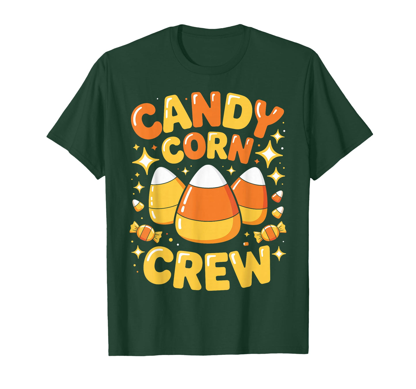Candy Corn Crew - Halloween Costume Men Women T-Shirt
