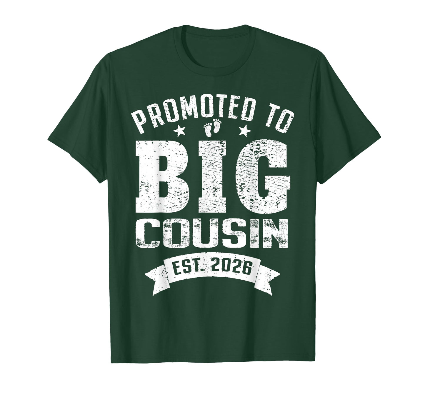 Promoted to Big Cousin 2026 Cool Cousin Baby Announcement T-Shirt
