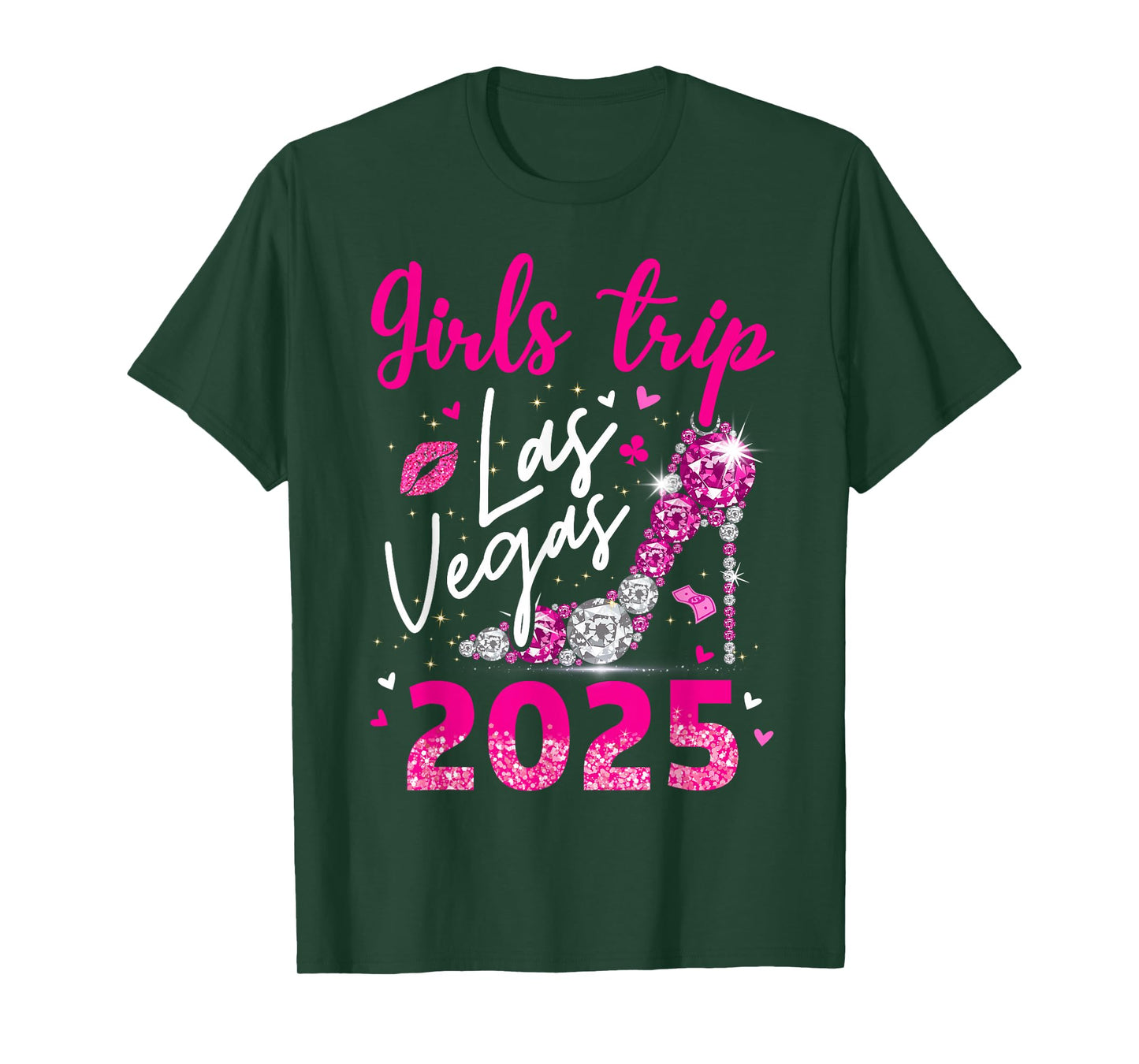 Las Vegas Girls Trip 2025 Girls Weekend Party Friend Match T-Shirt