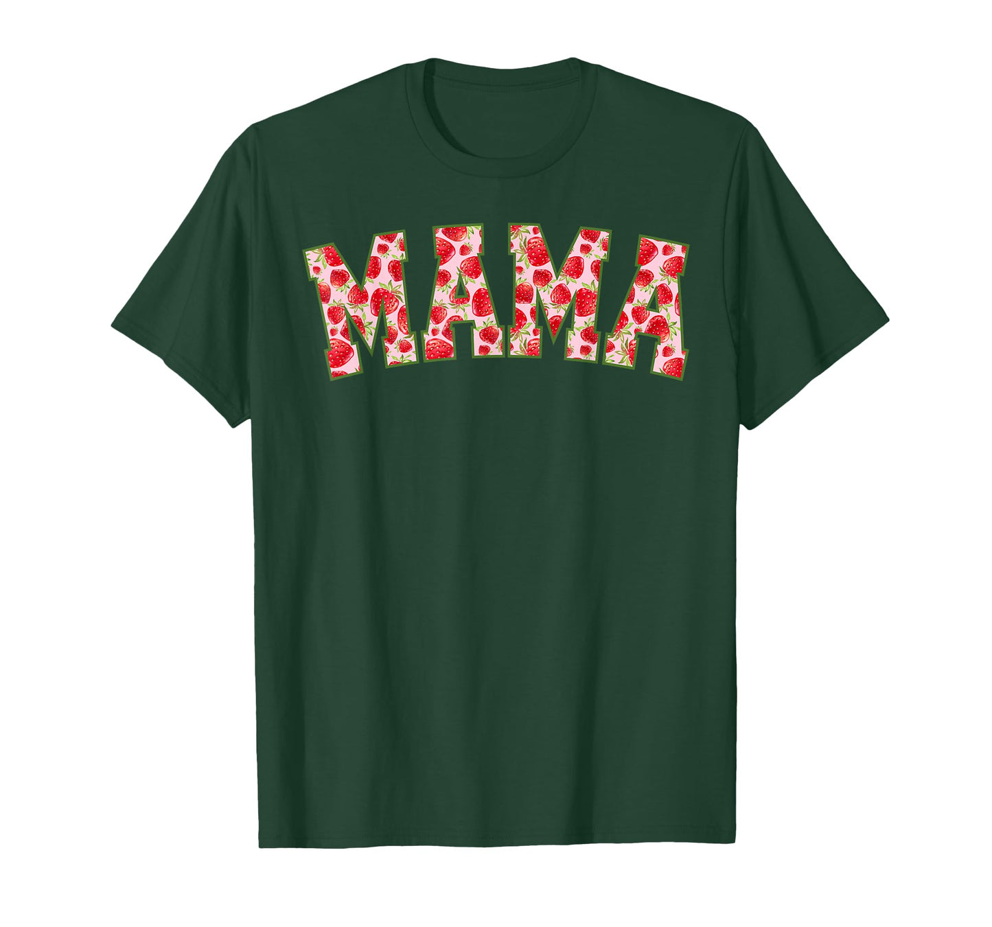 Mama Of The Berry First Birthday Strawberry Family Matching T-Shirt