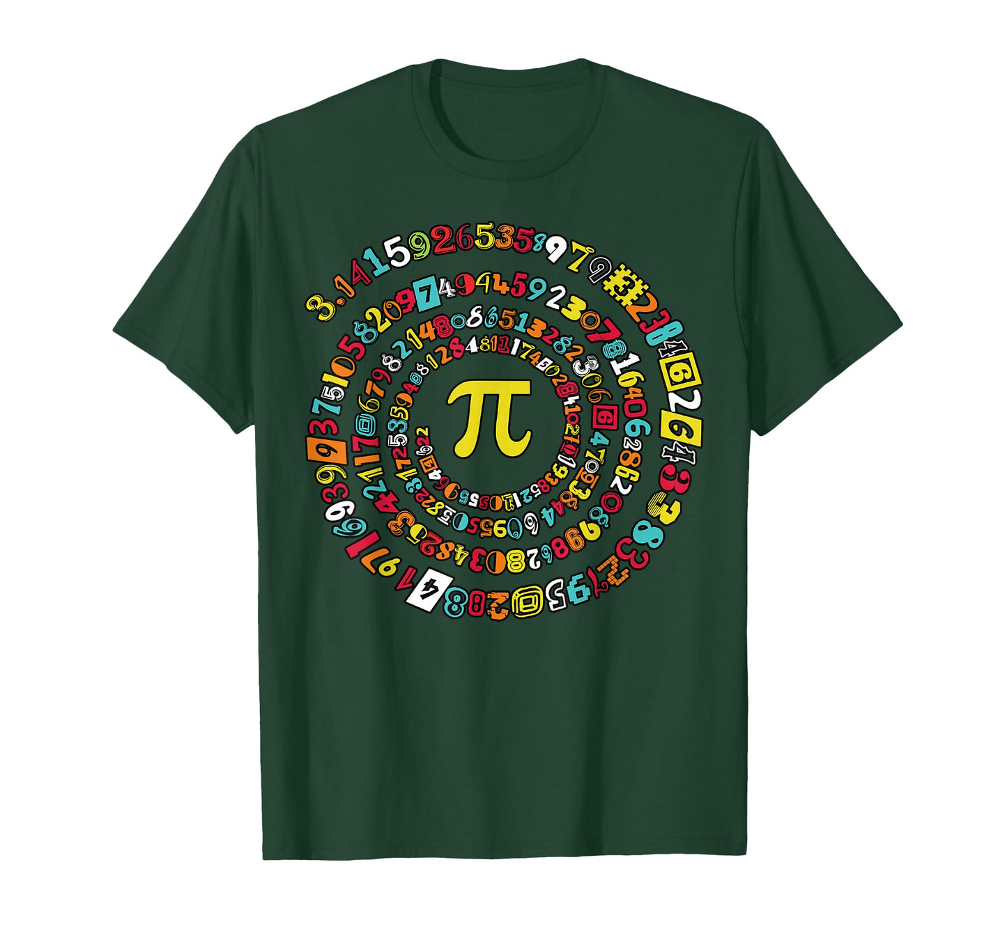 Pi Day Spiral Math Pi Day T-Shirt