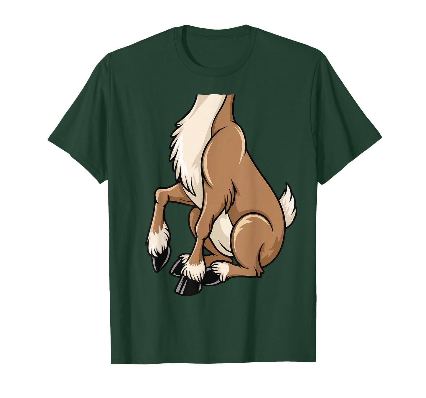 Reindeer Shirt Adult Kids Men Women Brown Deer Costume T-Shirt