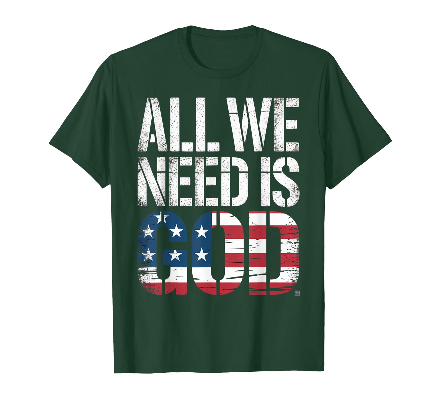 Christian Shirts for Men Inspirational God Faith Jesus T-Shirt