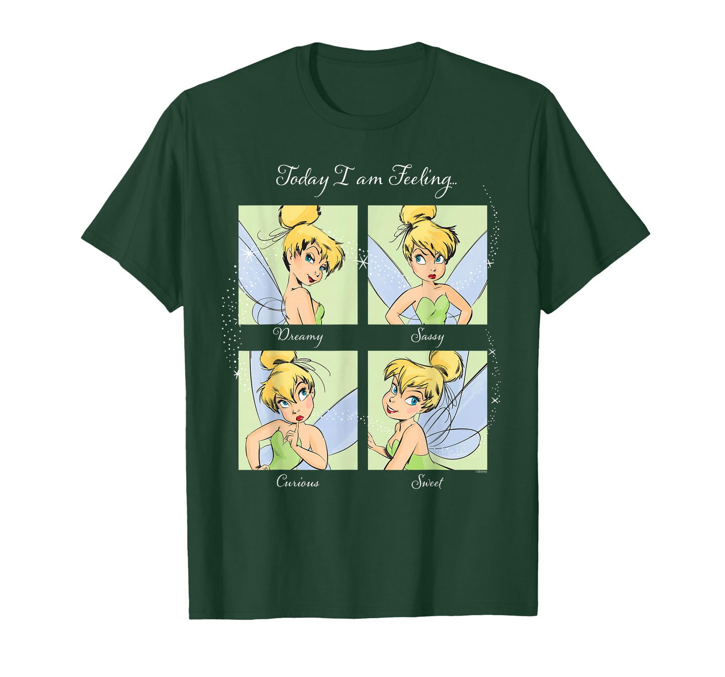Disney Tinker Bell Today I am Feeling... Current Mood T-Shirt
