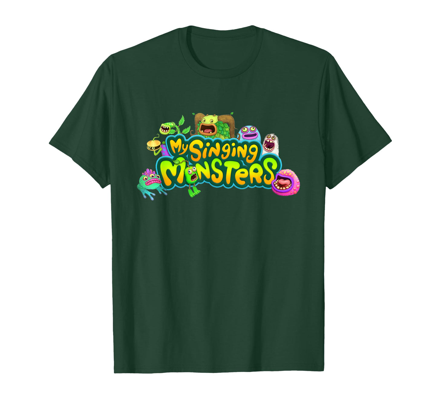 Singing Monsters Plush Robots Costume for Kids Boys, Girls T-Shirt