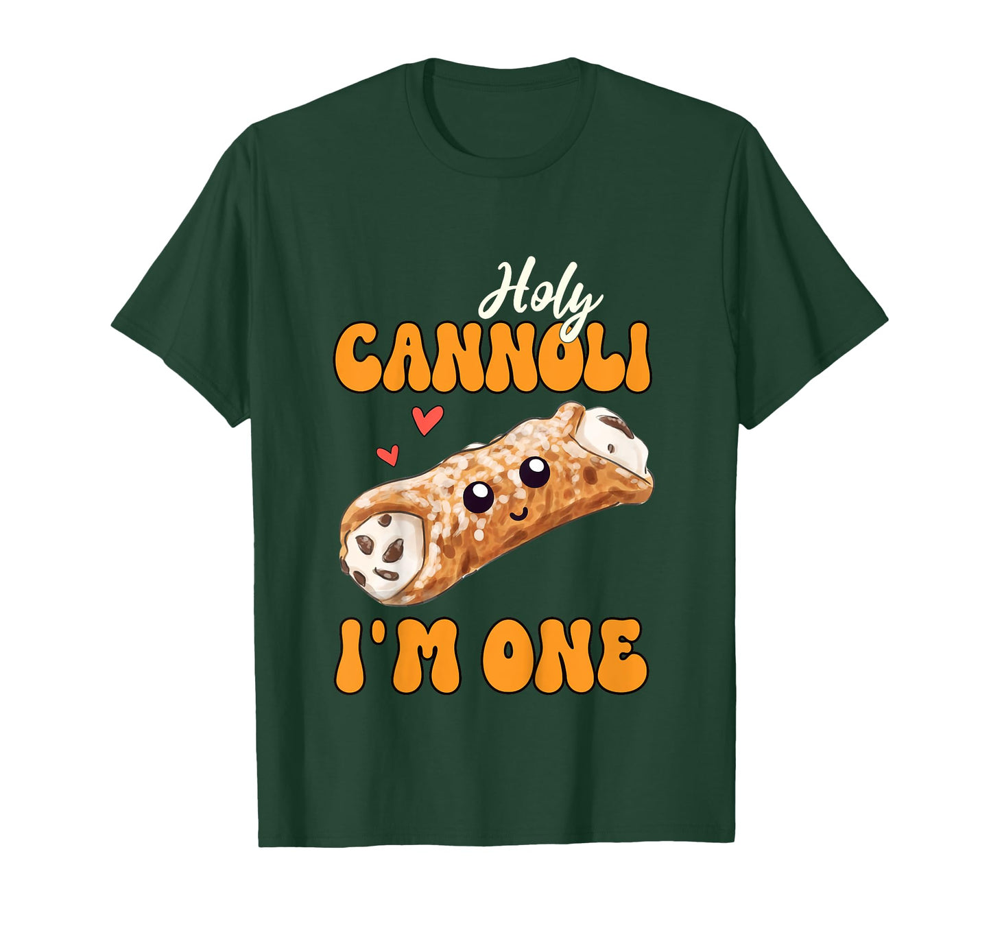 Cannoli Lover 1st Birthday Holy Cannoli I'm One T-Shirt