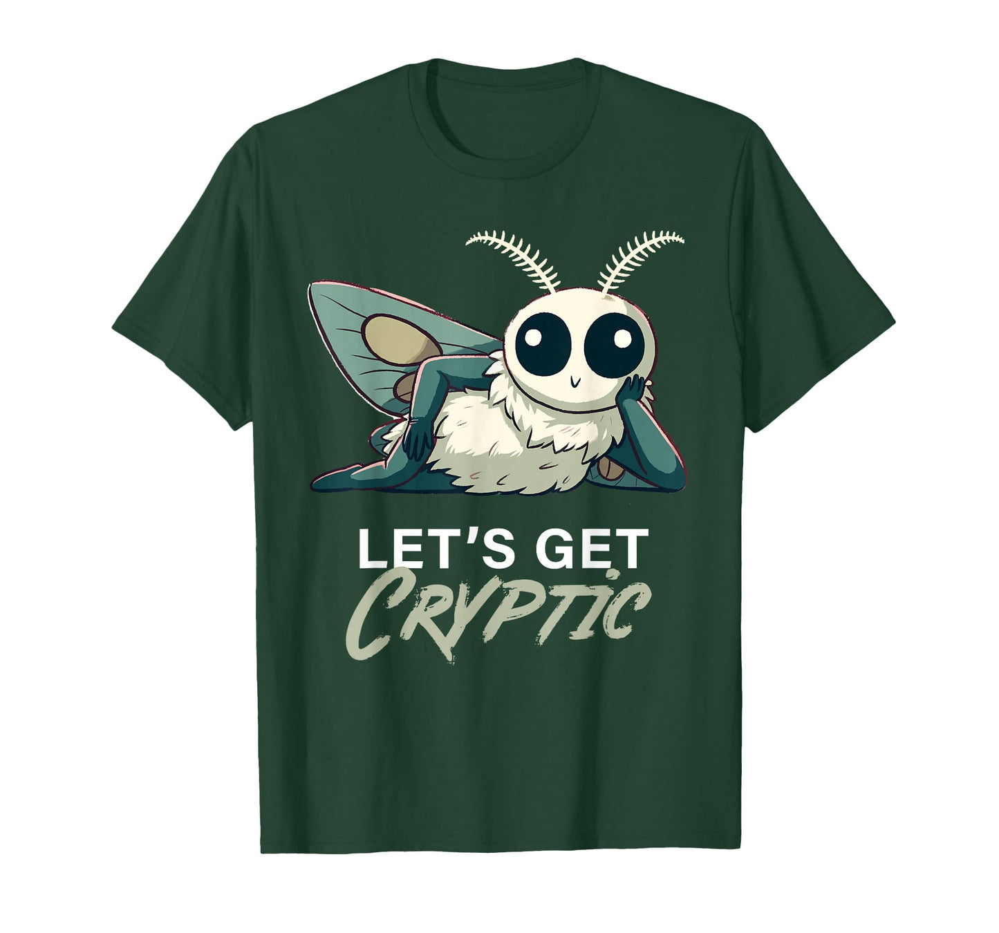 Sexy Mothman Let's get Cryptic Cryptid T-Shirt