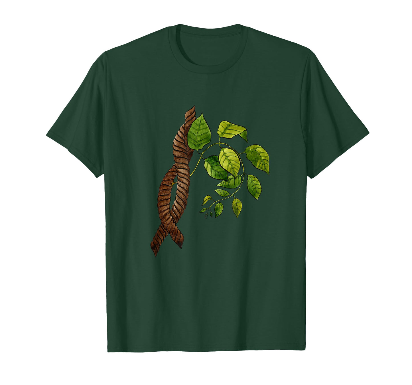 Ayahuasca House Plant DMT Green Leaf Leaves Mind Spirit T-Shirt