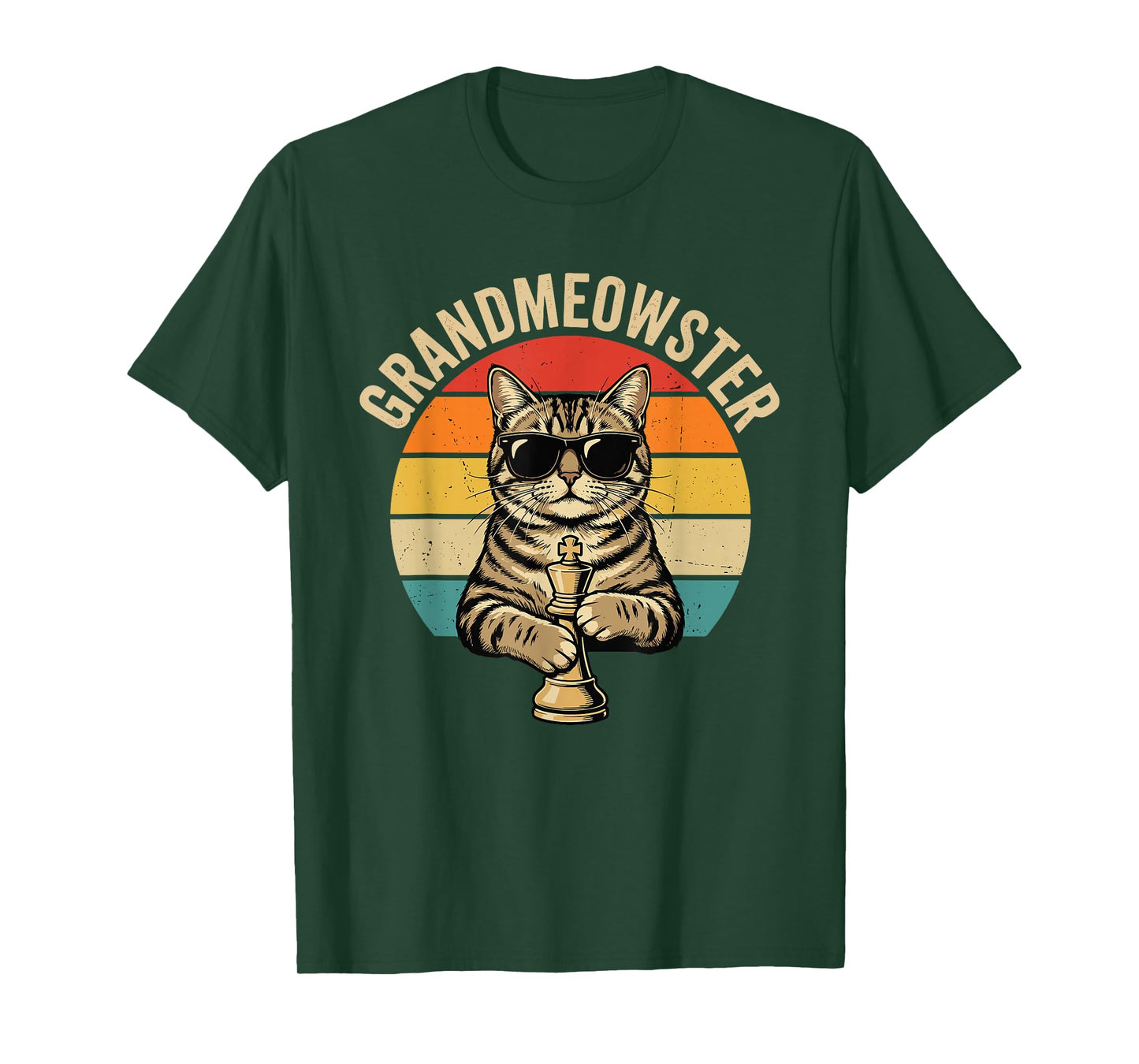 Chess Cat, Funny GrandMeowster T-Shirt