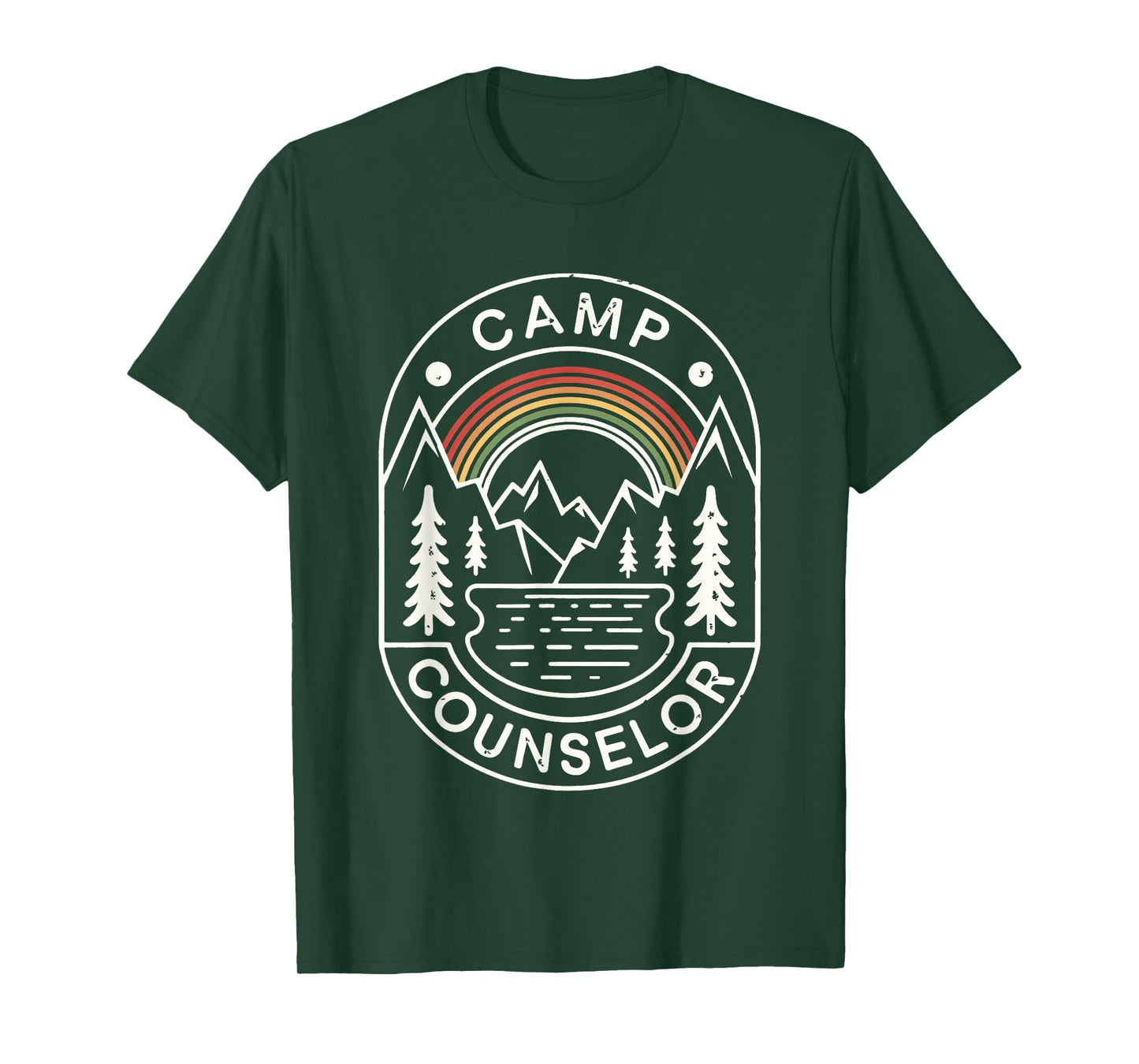 Camp Counselor Shirt Camper Summer Camping Staff T-Shirt
