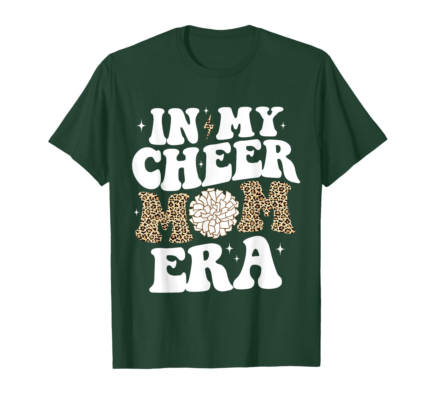 In My Cheer Mom Era Game Day Cheerleading Mom Cheer Mom T-Shirt