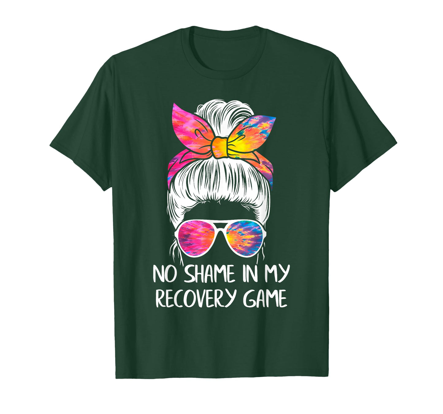 No Shame In My Recovery Game - Sobriety AA NA Anniversary T-Shirt