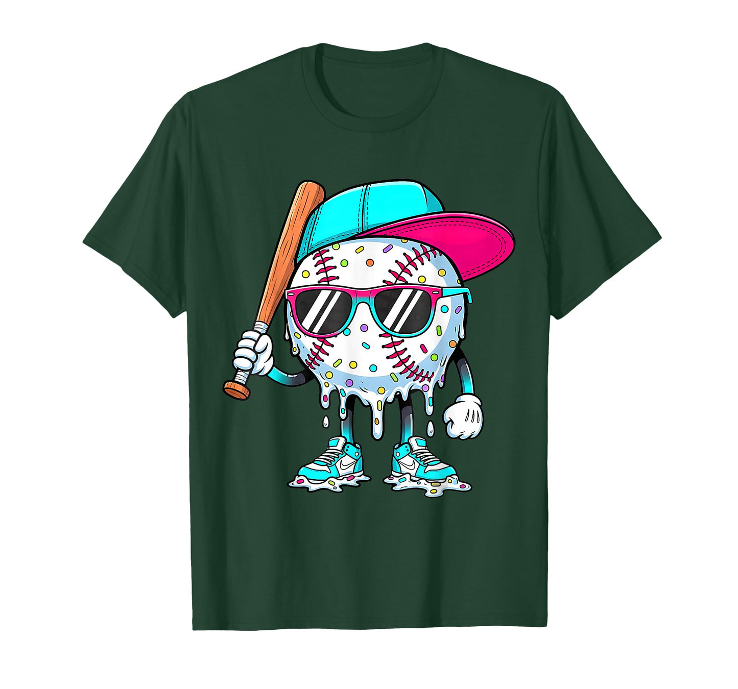 Baseball Life Style 101 Apparel Youth Drip Baseball Boys Kid T-Shirt