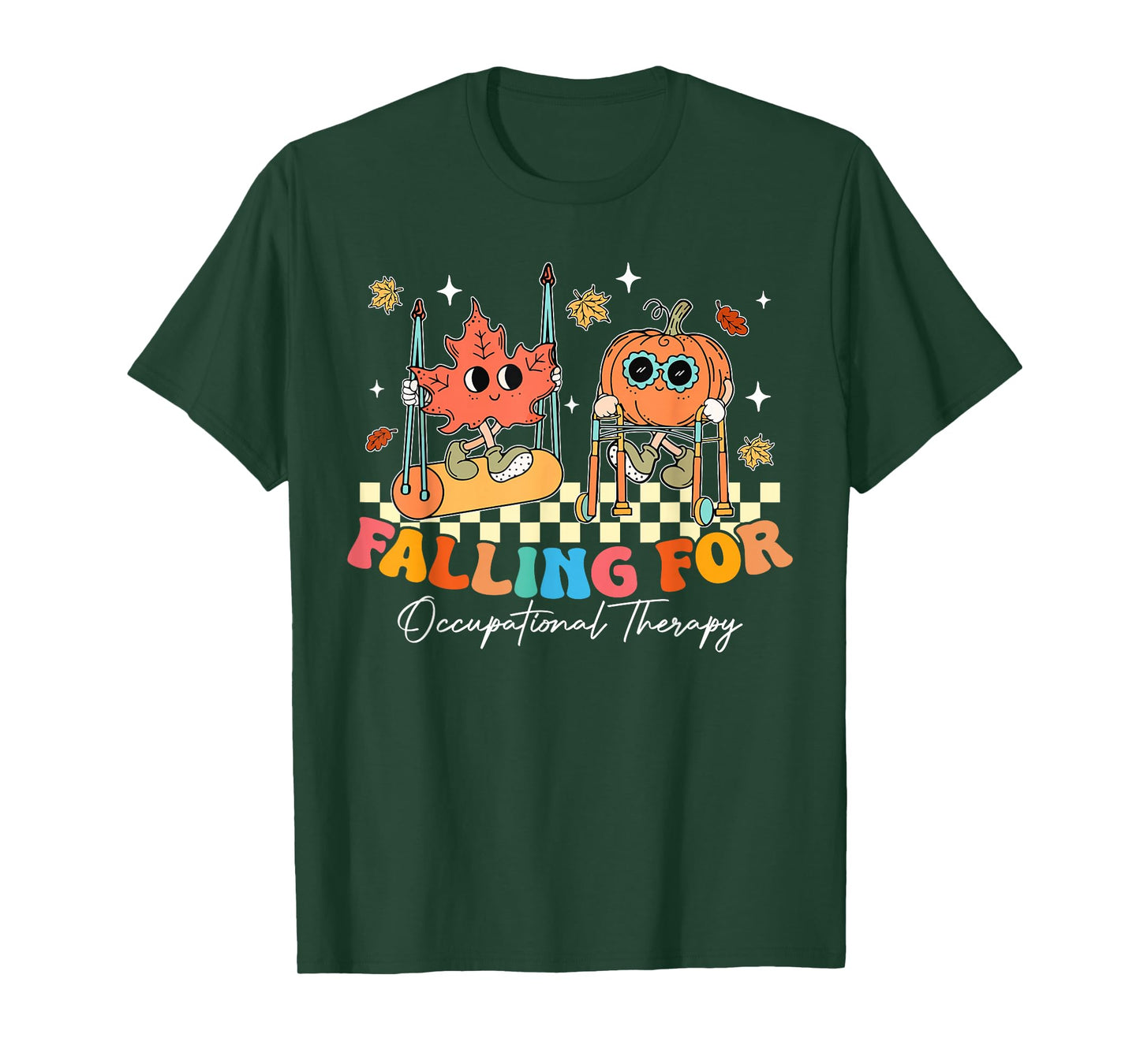 Falling for Occupational Therapy OT OTA Pumpkin Fall Autumn T-Shirt