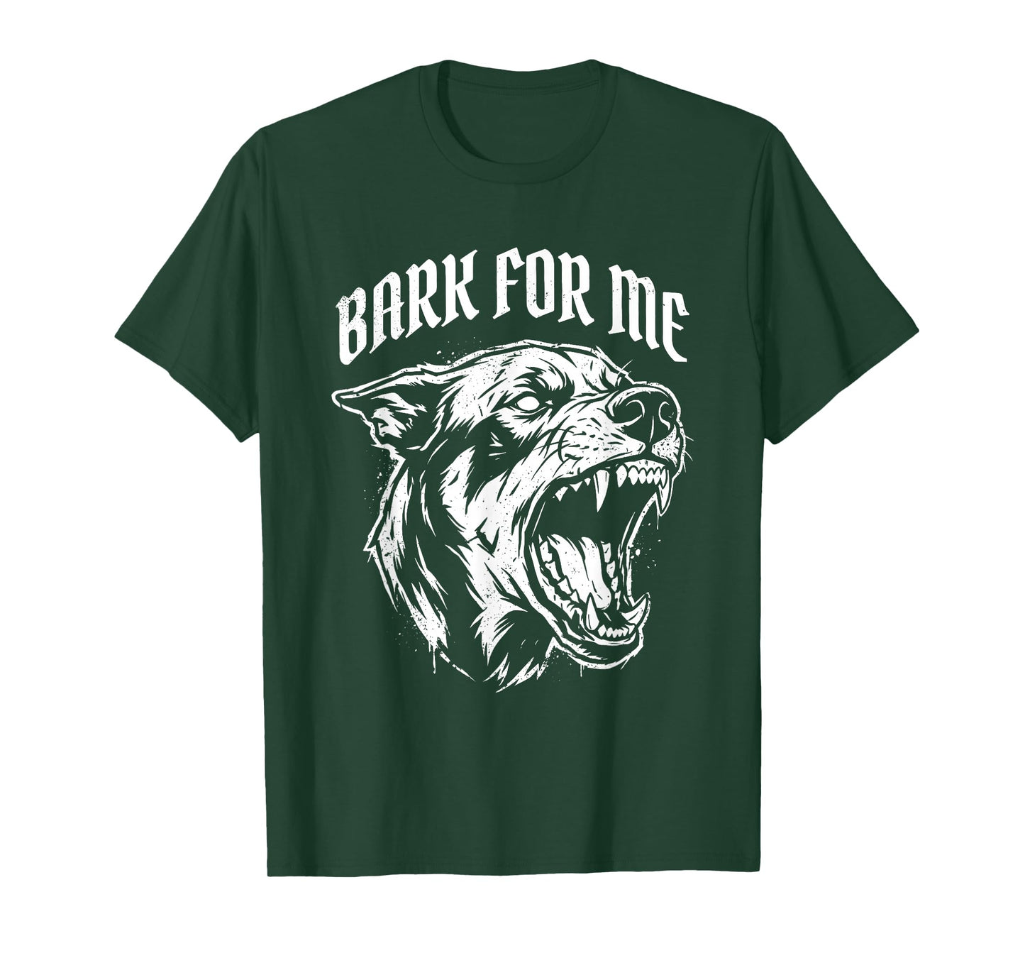 Gothic Bark for Me Dog T-Shirt