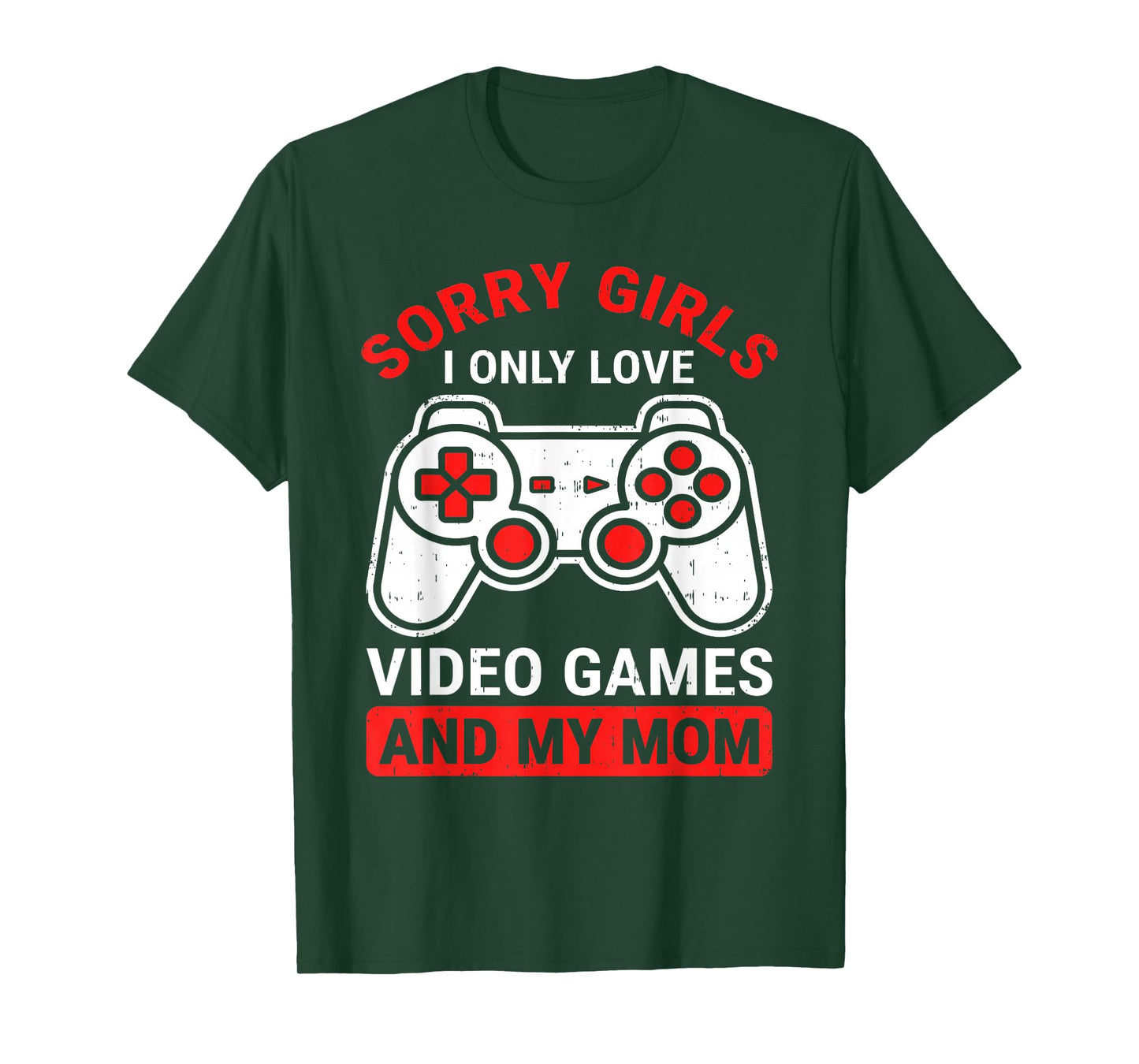 Funny Boys Valentines Tee Video Games Men Kids Gamer Gaming T-Shirt