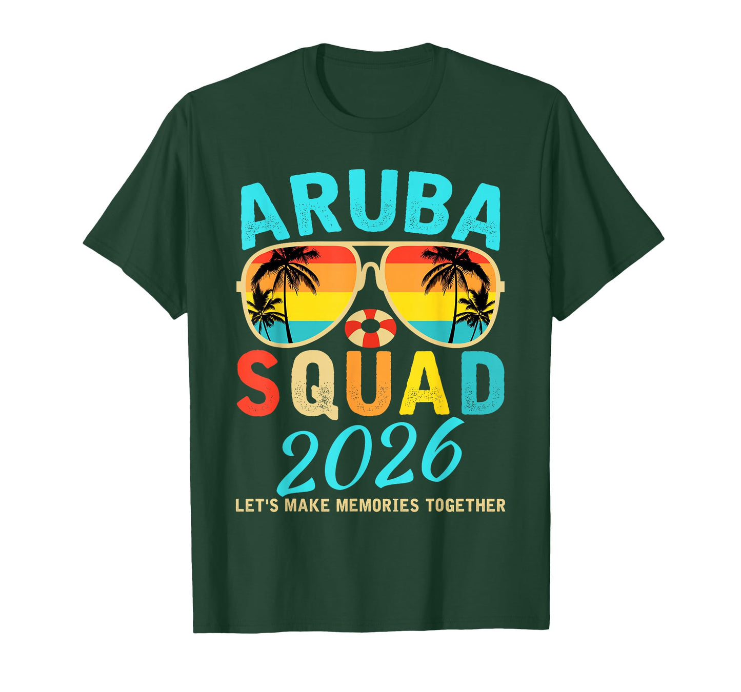 Aruba Squad 2026 Vacation Friends Family Matching Group T-Shirt