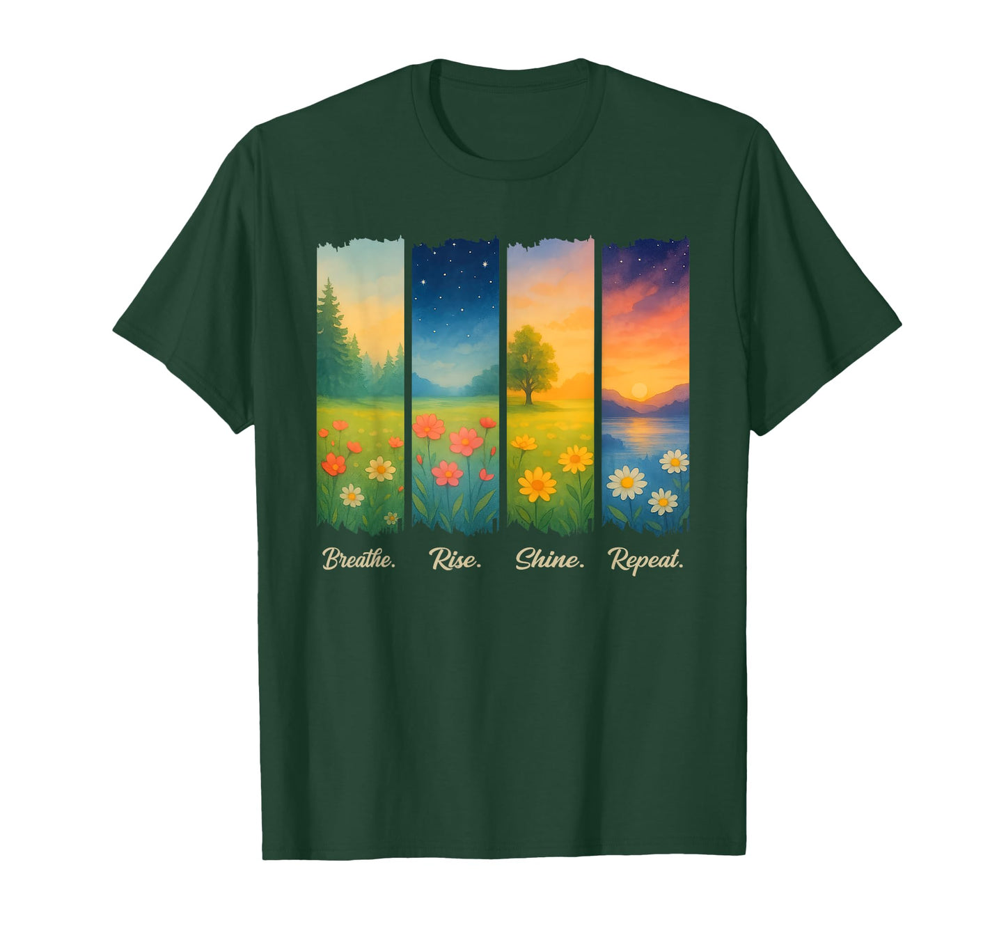 Breathe Rise Shine Repeat T-Shirt