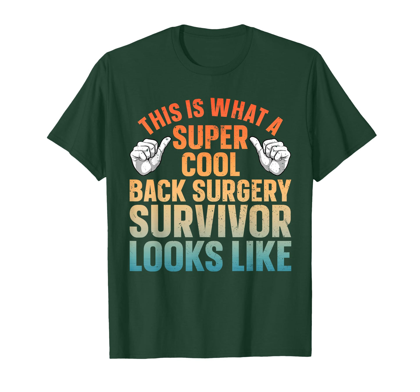 Back Surgery Recovery Design For Men Women Post Back Surgery T-Shirt