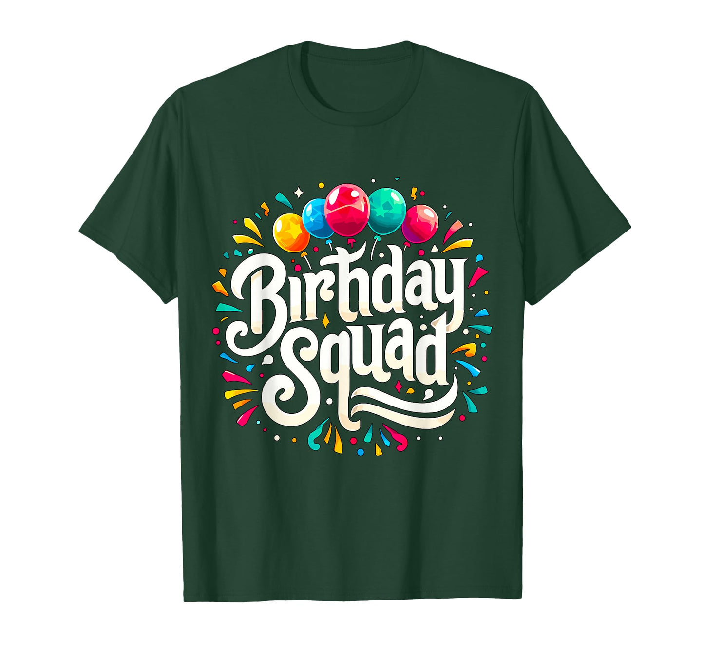 Birthday Squad Birthday Crew Party T-Shirt