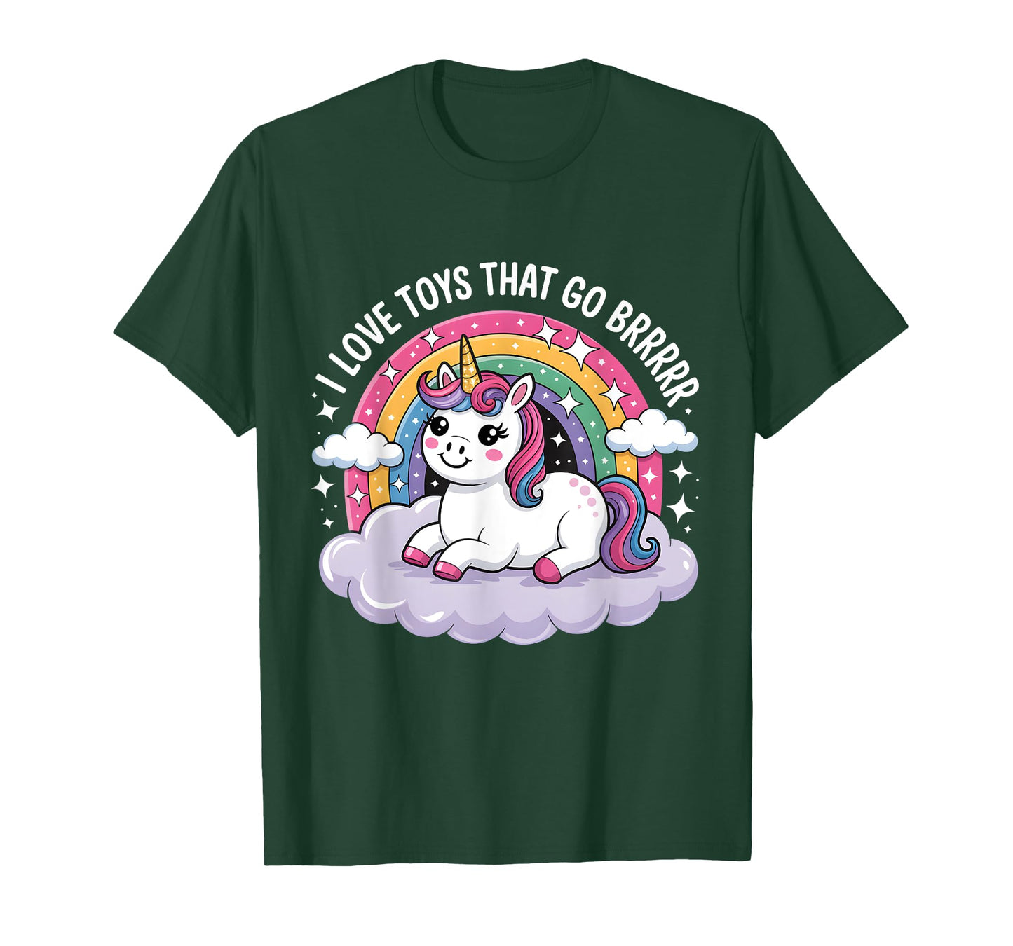 I Love Toys That Go Brrr Funny Inappropriate Embarrassing T-Shirt