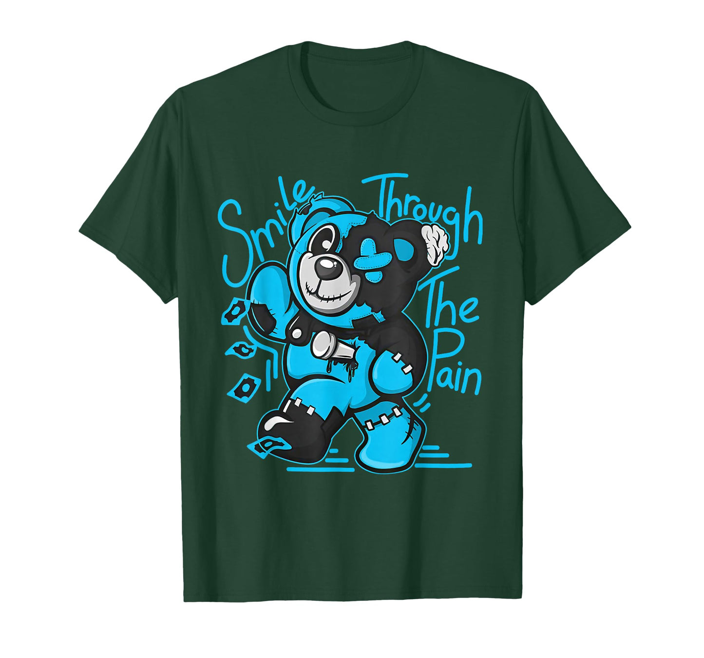 Gamma Blue Black White Match T-Shirt