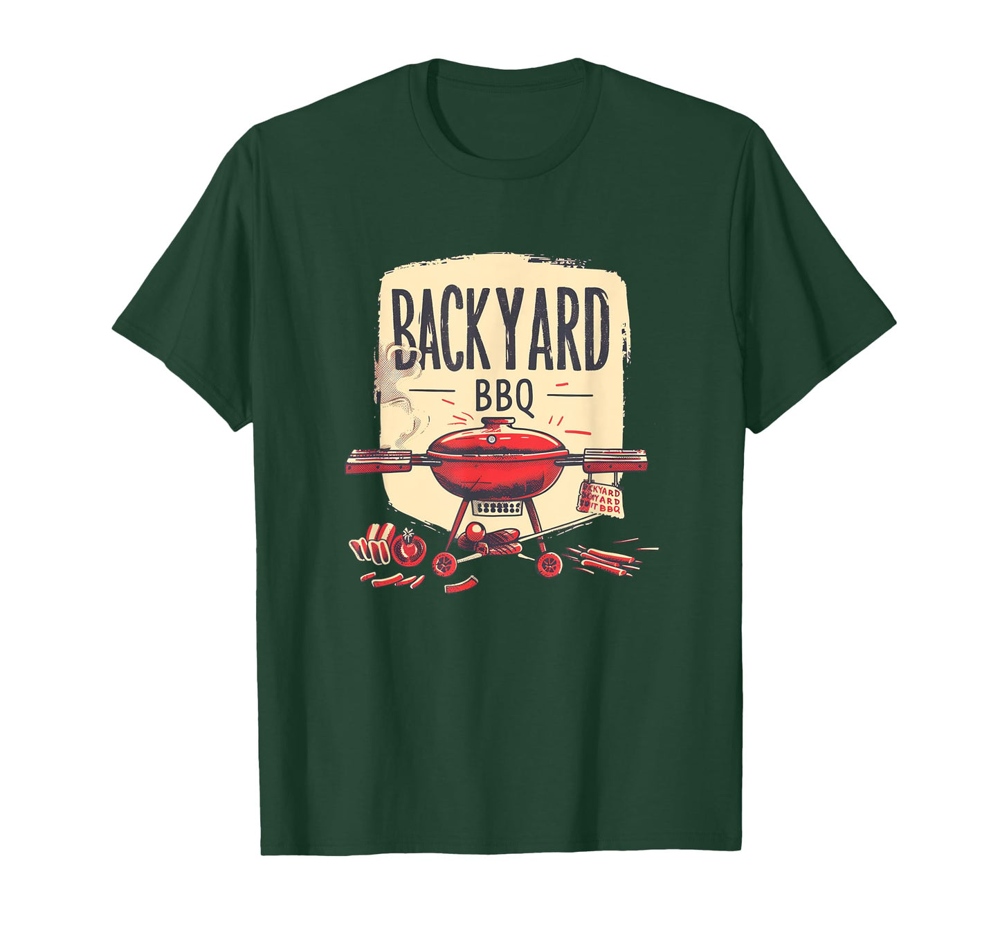 Backyard BBQ in Season with Friends and Family T-Shirt