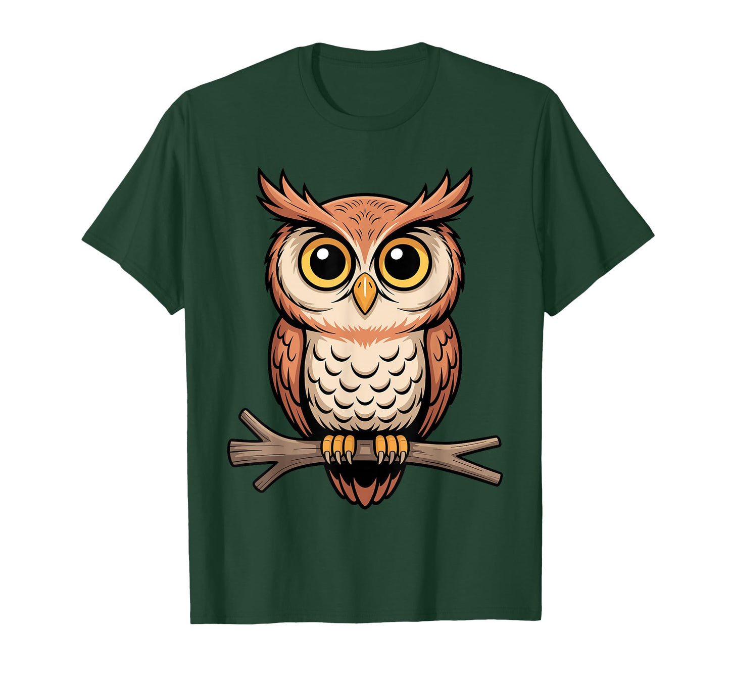 Cute Owl Art for Men Women Kids Barn Owls Bird Owl Lover T-Shirt
