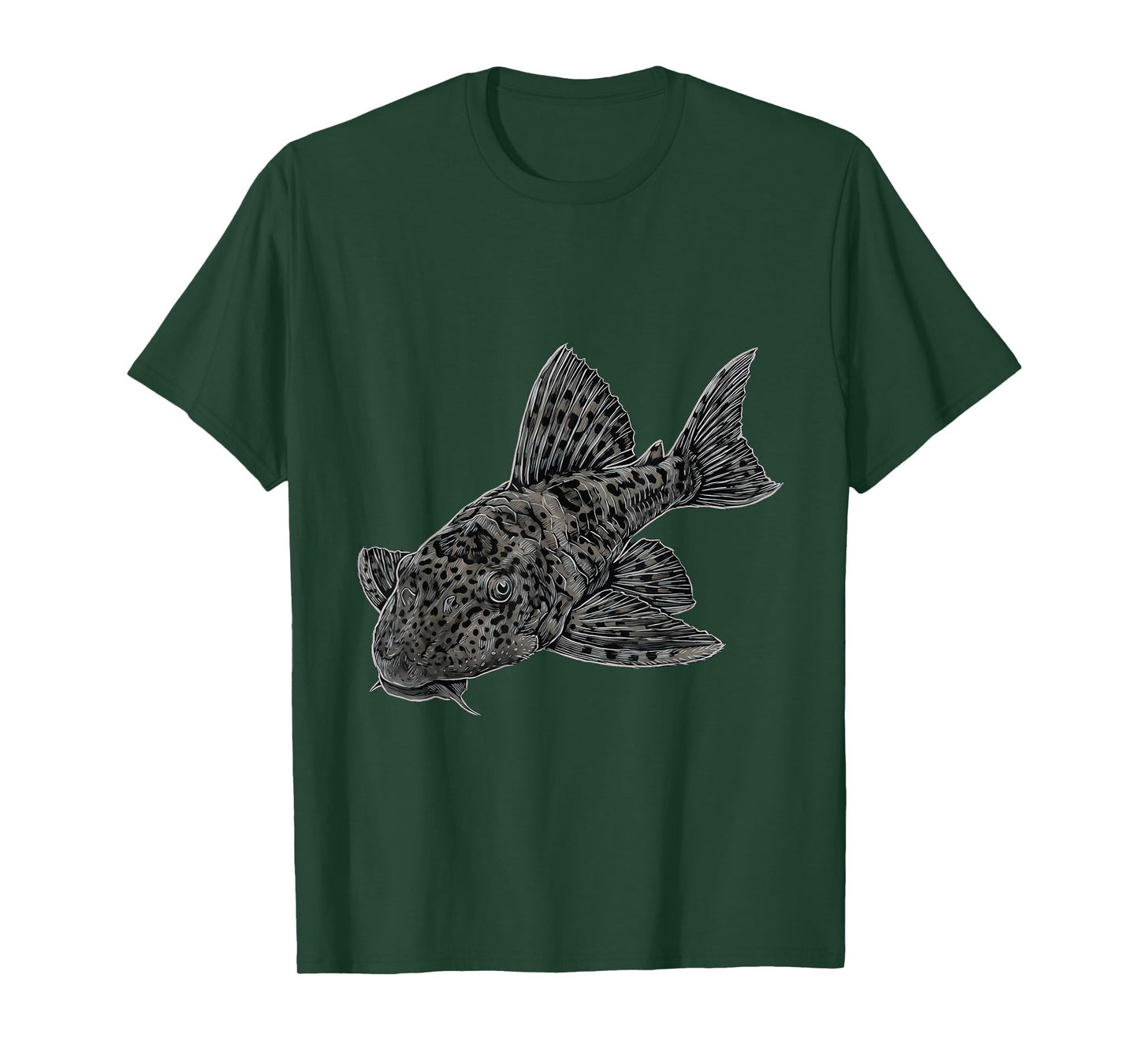 Common Pleco Hypostomus plecostomus Freshwater Aquarium T-Shirt