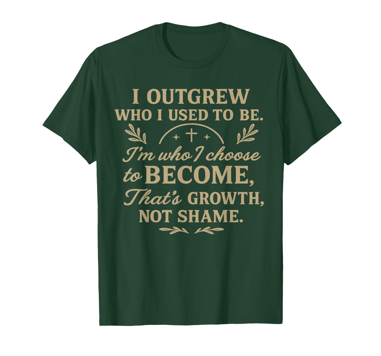 Inspirational Testimony Christian Religious Faith Based Gift T-Shirt