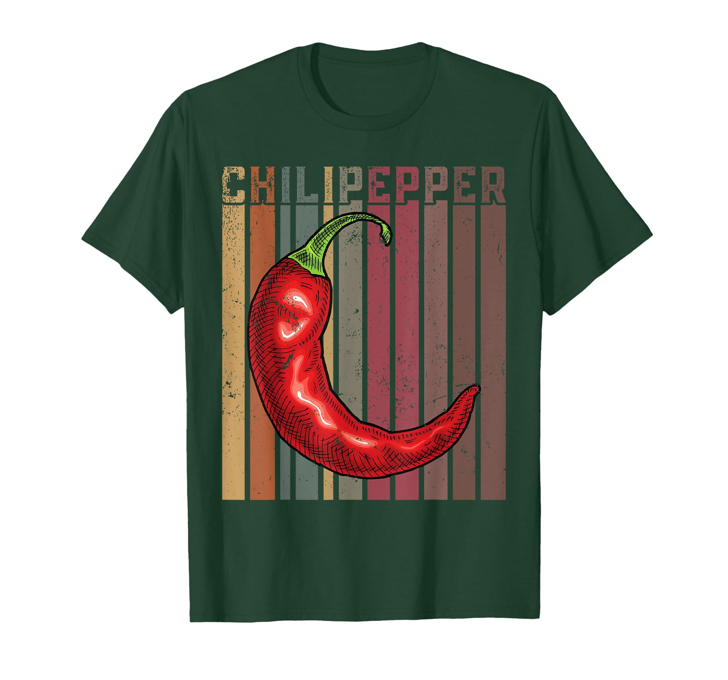 Chili Peppers Red Hot Spicy Pepper Eat Mexican Chili Lovers T-Shirt