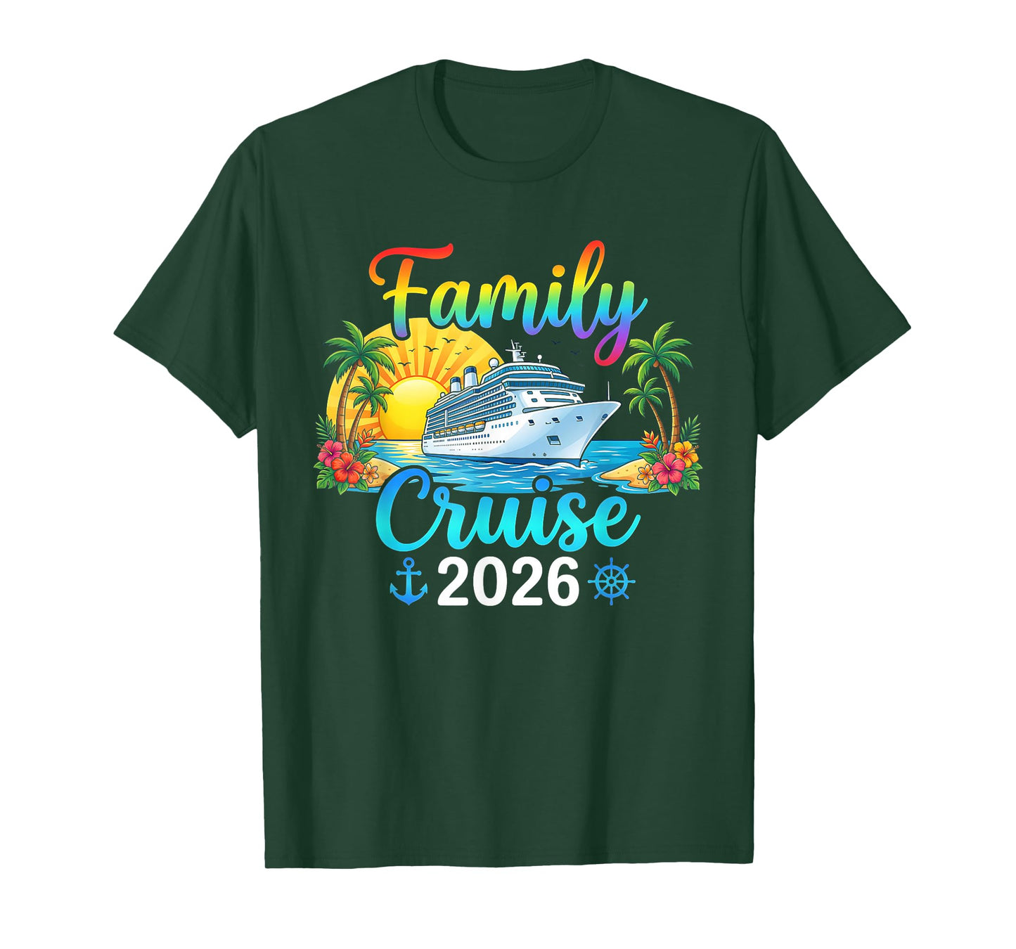 Family Cruise 2026 Matching Cruise Trip 2026 Cruising Family T-Shirt