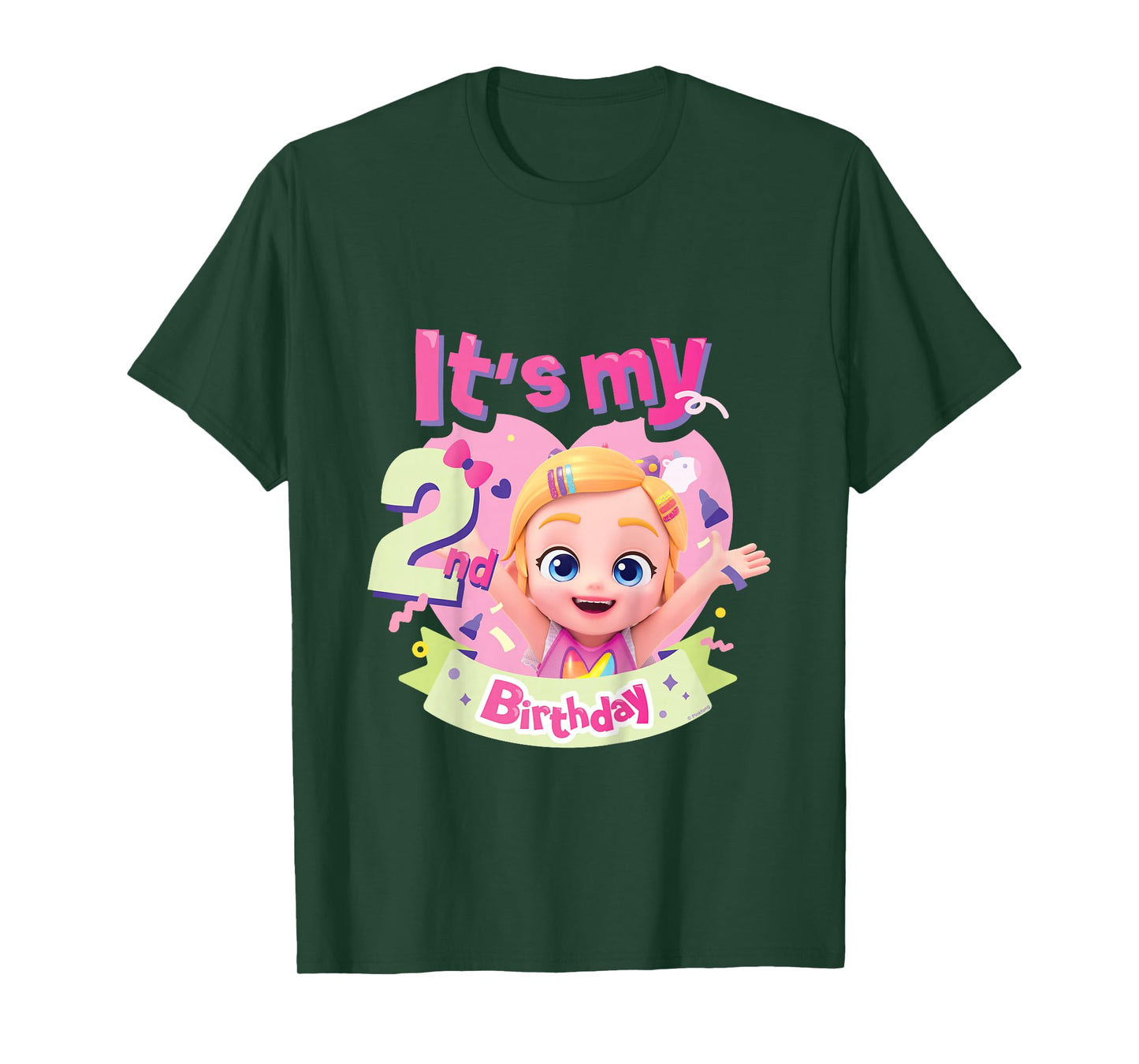 Bebefinn Bora It's My 2nd Birthday Celebration Kids T-Shirt